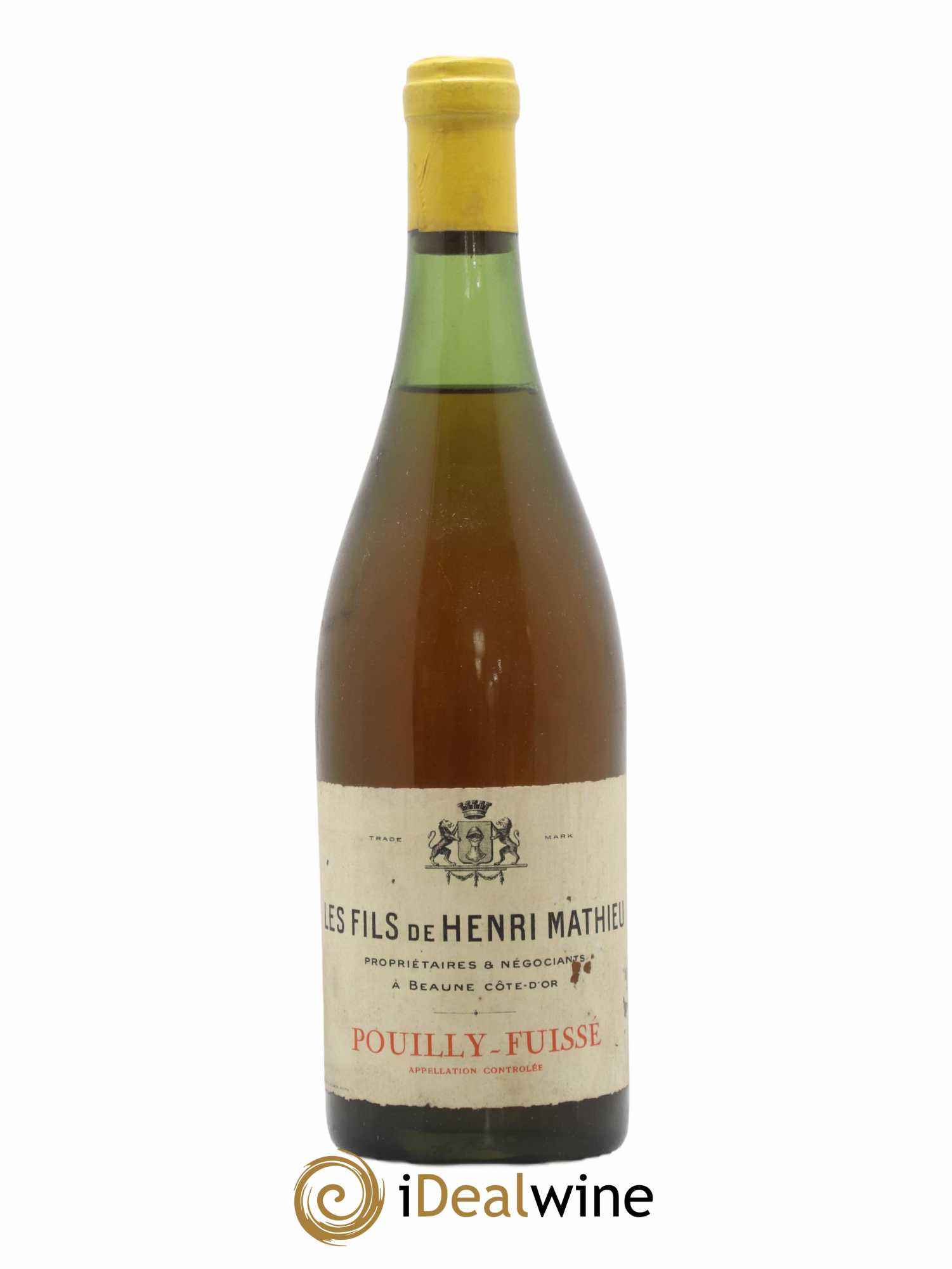 Pouilly-Fuissé Les Fils De Henri Mathieu (no reserve) - Lot of 1 bottle - 0