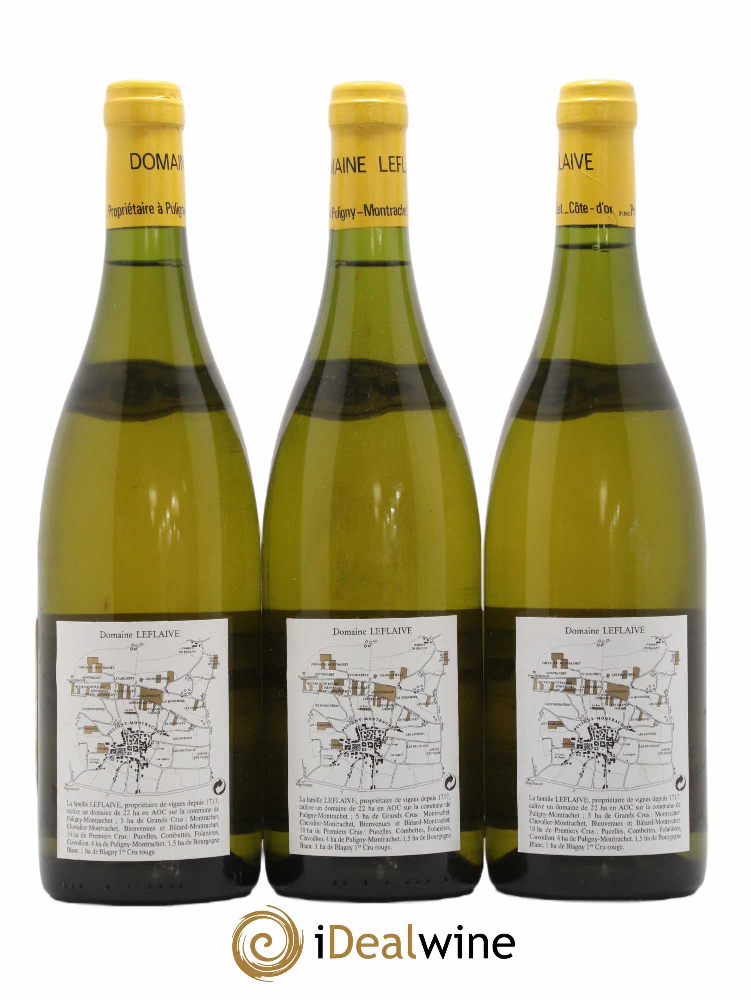 Puligny-Montrachet 1er Cru Les Pucelles Leflaive (Domaine) 1996 - Lot de 3 bouteilles - 1