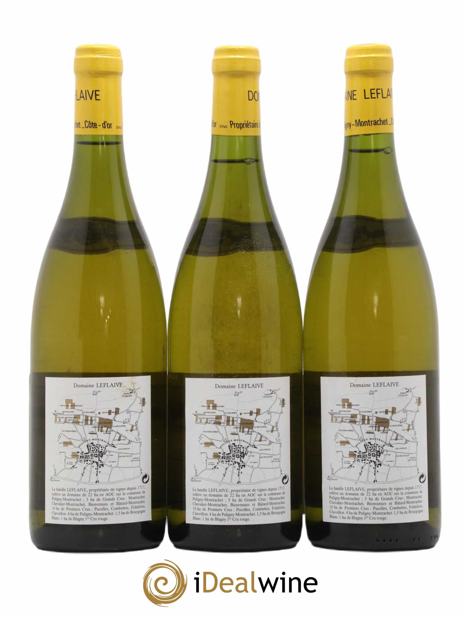 Puligny-Montrachet 1er Cru Les Pucelles Leflaive (Domaine) 1996 - Lot de 3 bouteilles - 1