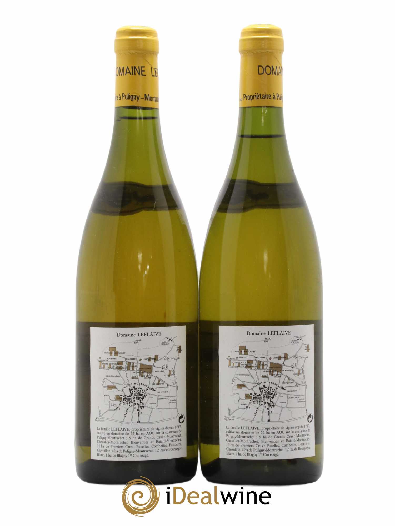 Puligny-Montrachet 1er Cru Les Pucelles Leflaive (Domaine) 1996 - Lot de 2 bouteilles - 1