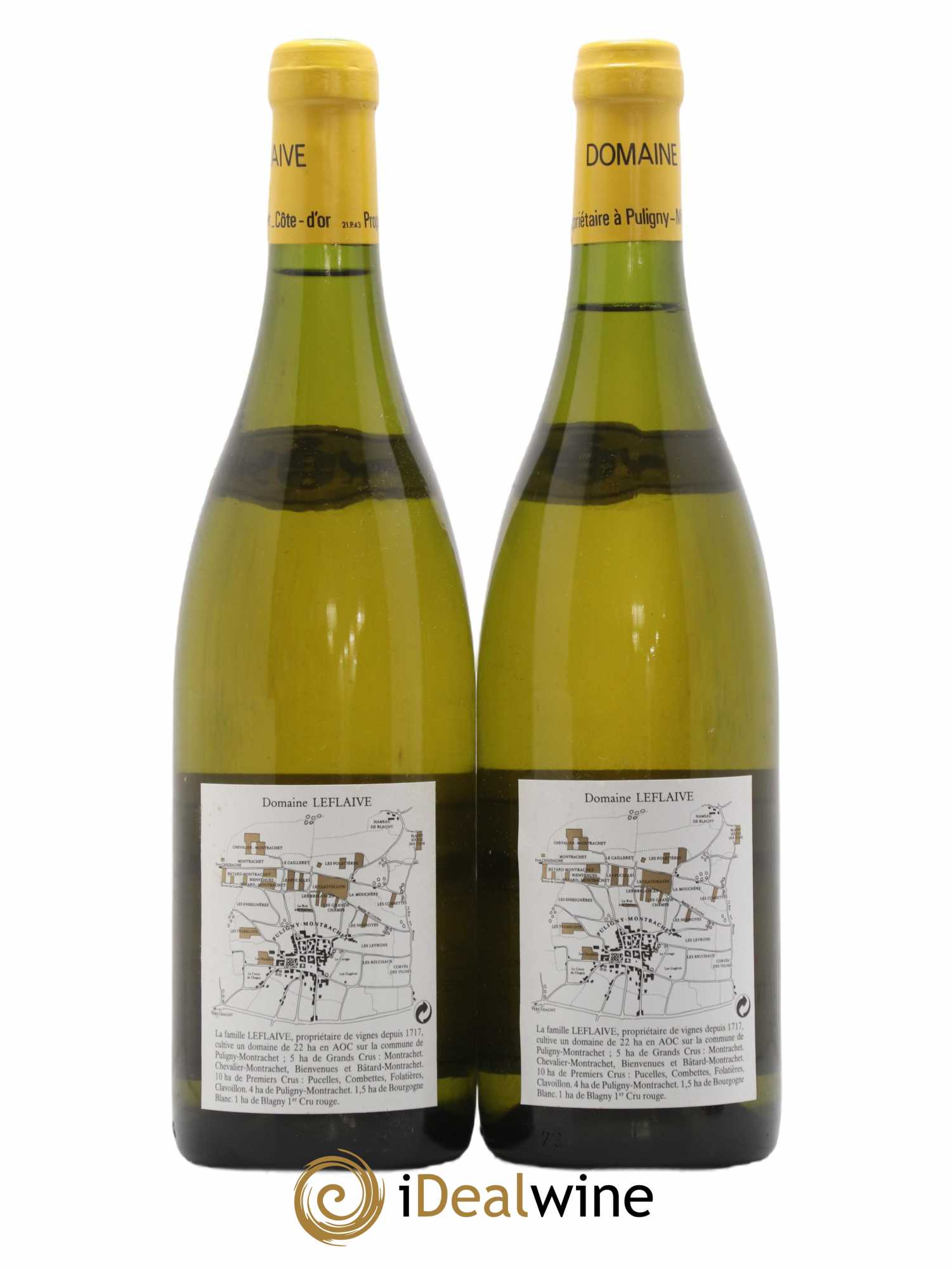 Puligny-Montrachet 1er Cru Les Pucelles Leflaive (Domaine) 1996 - Lot de 2 bouteilles - 1