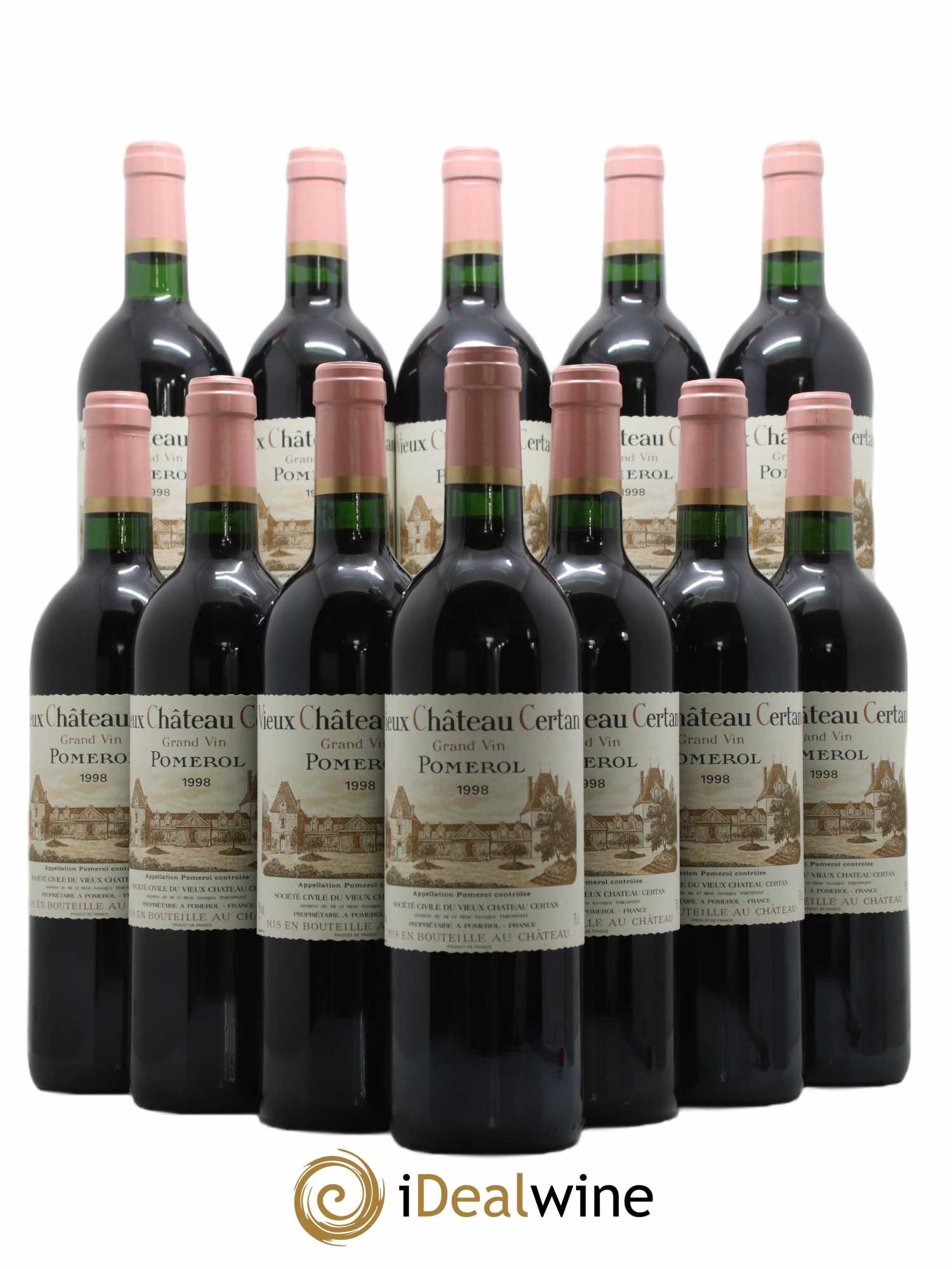 Vieux Château Certan 1998 - Lot de 12 bouteilles - 0