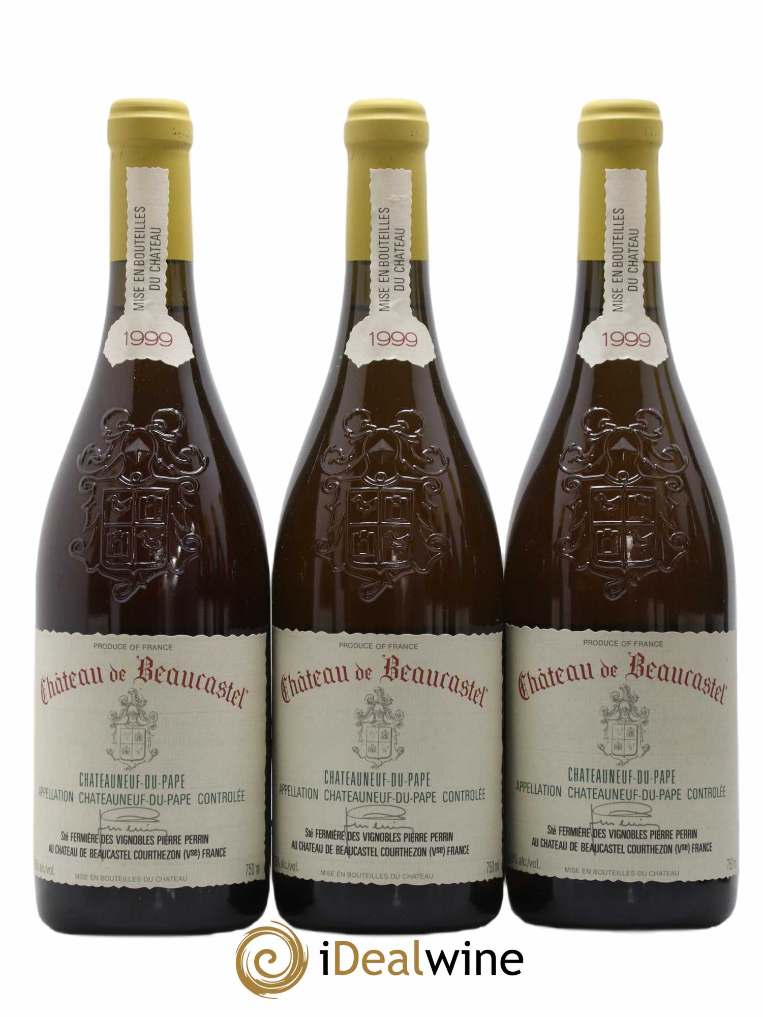 Châteauneuf-du-Pape Château de Beaucastel Famille Perrin (sans prix de réserve) 1999 - Lot de 12 bouteilles - 1