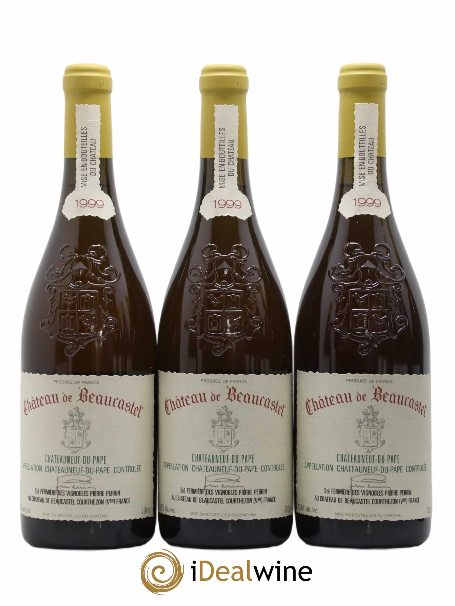 Châteauneuf-du-Pape Château de Beaucastel Famille Perrin (sans prix de réserve) 1999 - Lot de 12 bouteilles - 3