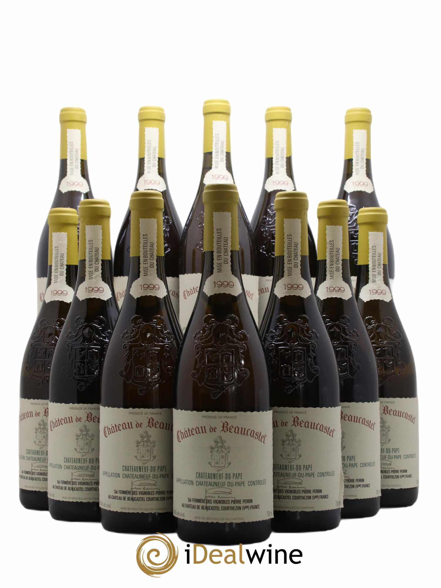 Châteauneuf-du-Pape Château de Beaucastel Famille Perrin (sans prix de réserve) 1999 - Lot de 12 bouteilles - 0