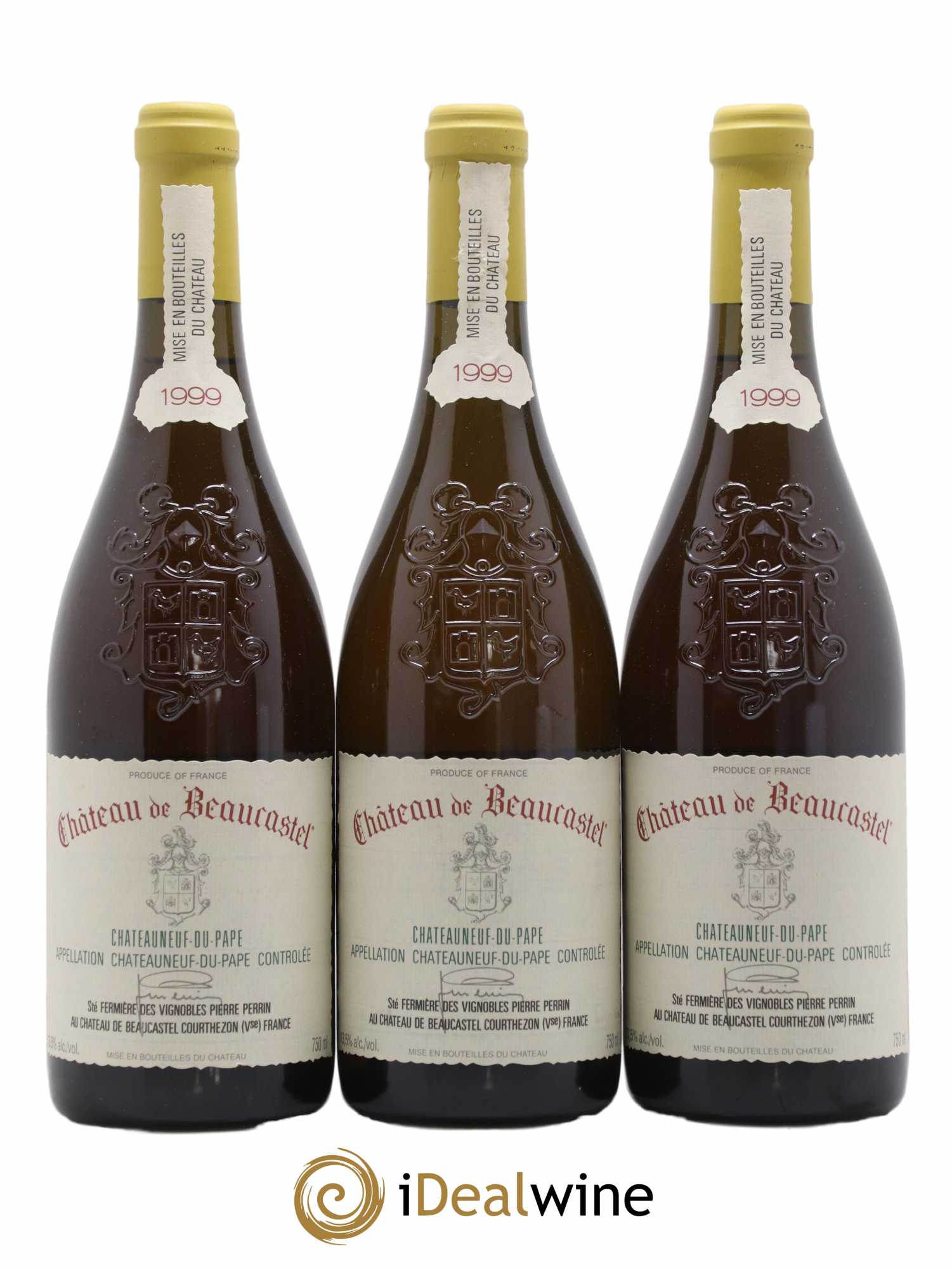 Châteauneuf-du-Pape Château de Beaucastel Famille Perrin  (sans prix de réserve) 1999 - Lot de 12 bouteilles - 1