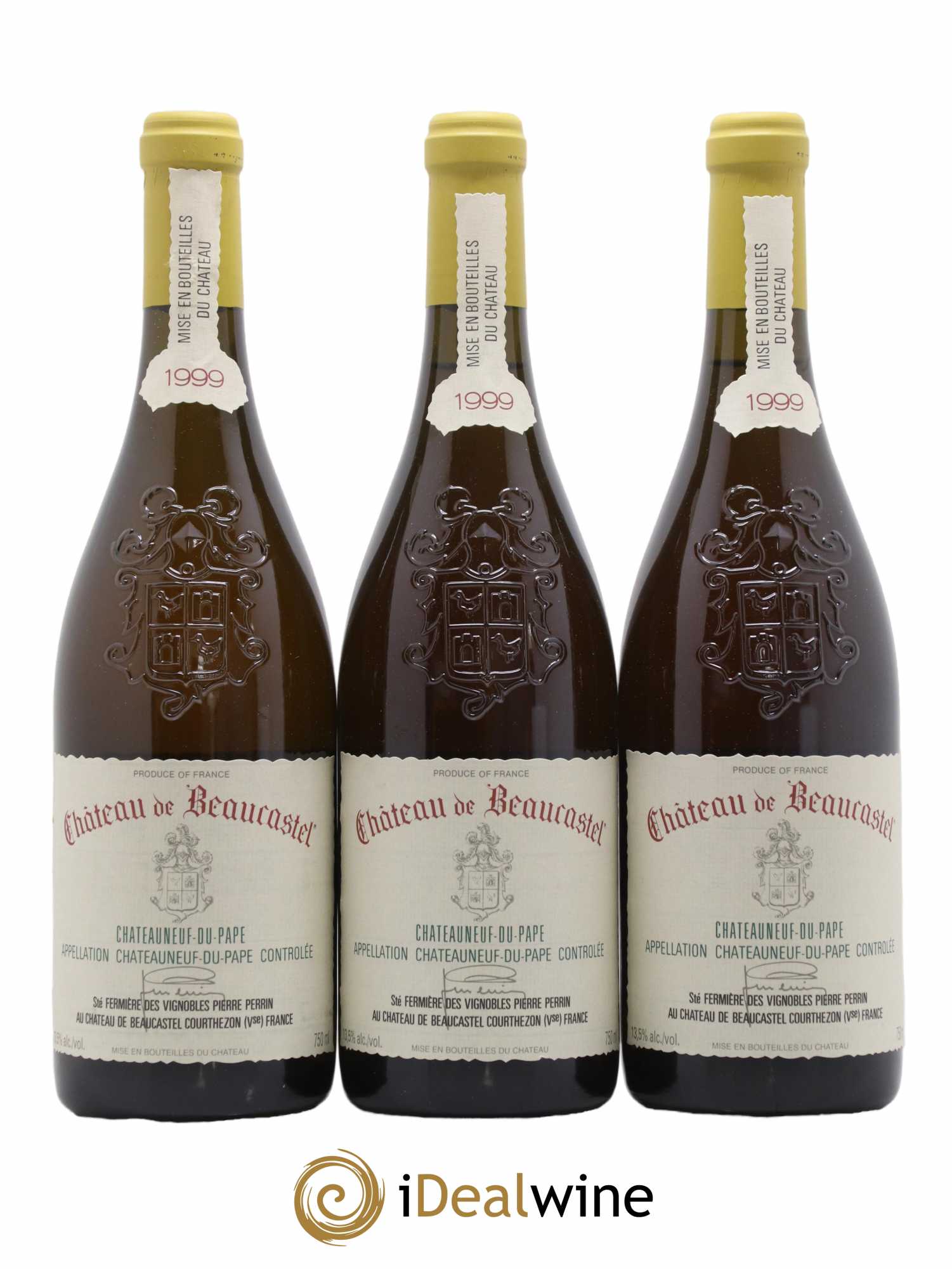 Châteauneuf-du-Pape Château de Beaucastel Famille Perrin  (sans prix de réserve) 1999 - Lot de 12 bouteilles - 3
