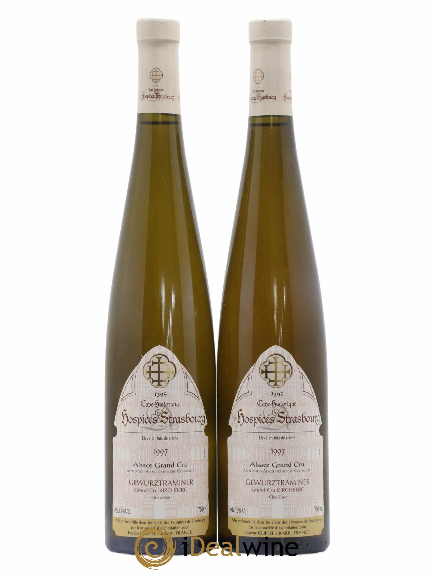 Gewurztraminer Hospice de Strasbourg Kirshberg Clos Zisser 1997 - Posten von 2 Flaschen - 0