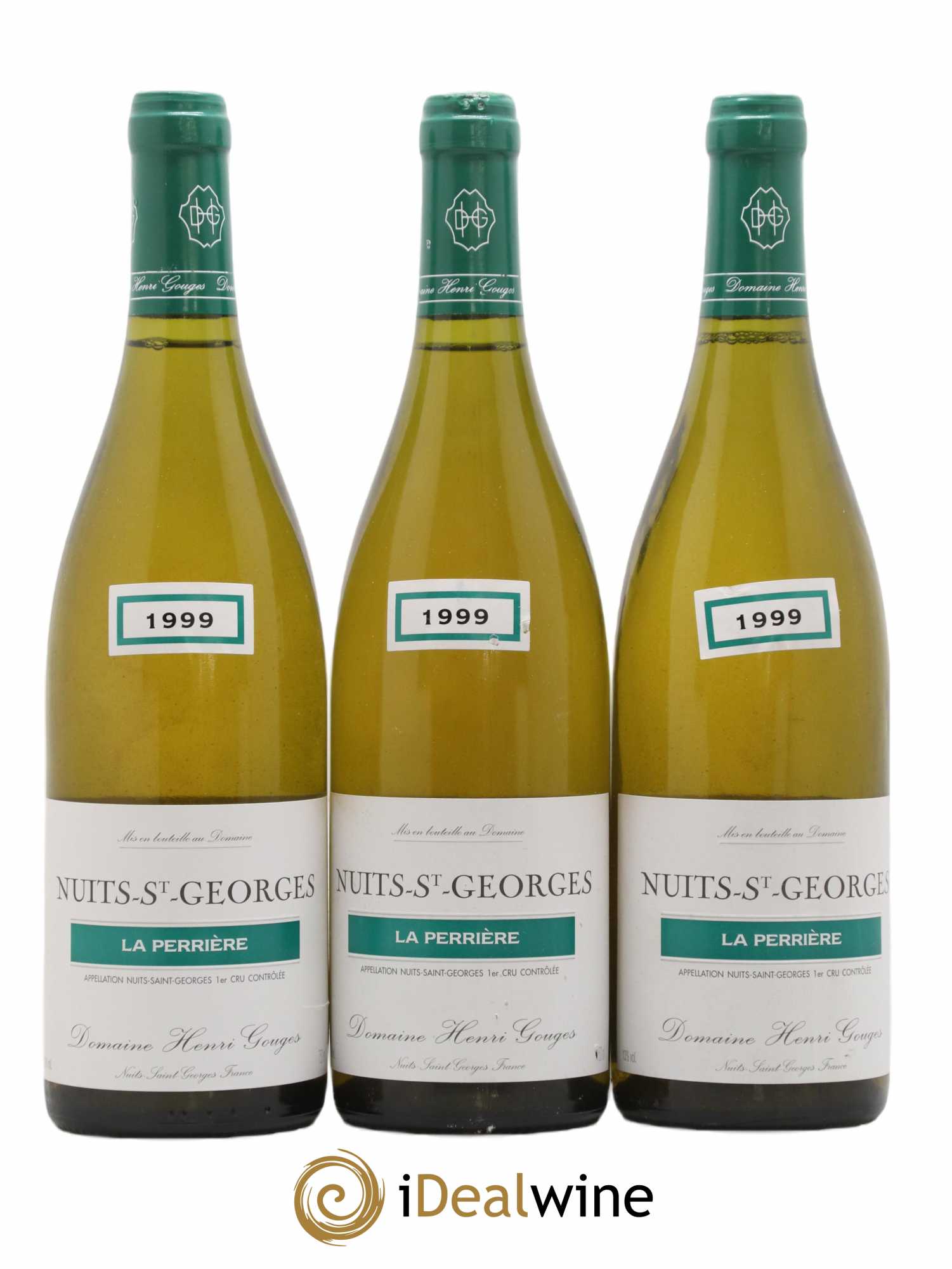 Nuits-Saint-Georges 1er Cru La Perrière Henri Gouges (sans prix de réserve) 1999 - Lot de 3 bouteilles - 0