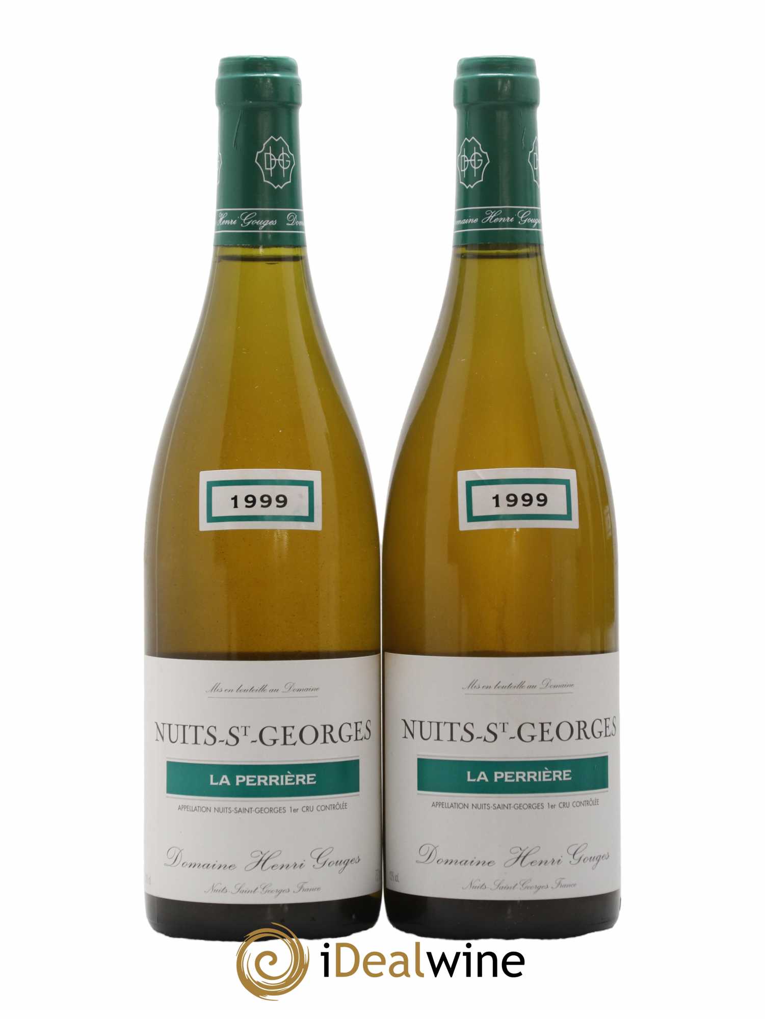 Nuits-Saint-Georges 1er Cru La Perrière Henri Gouges 1999 - Lot de 2 bouteilles - 0
