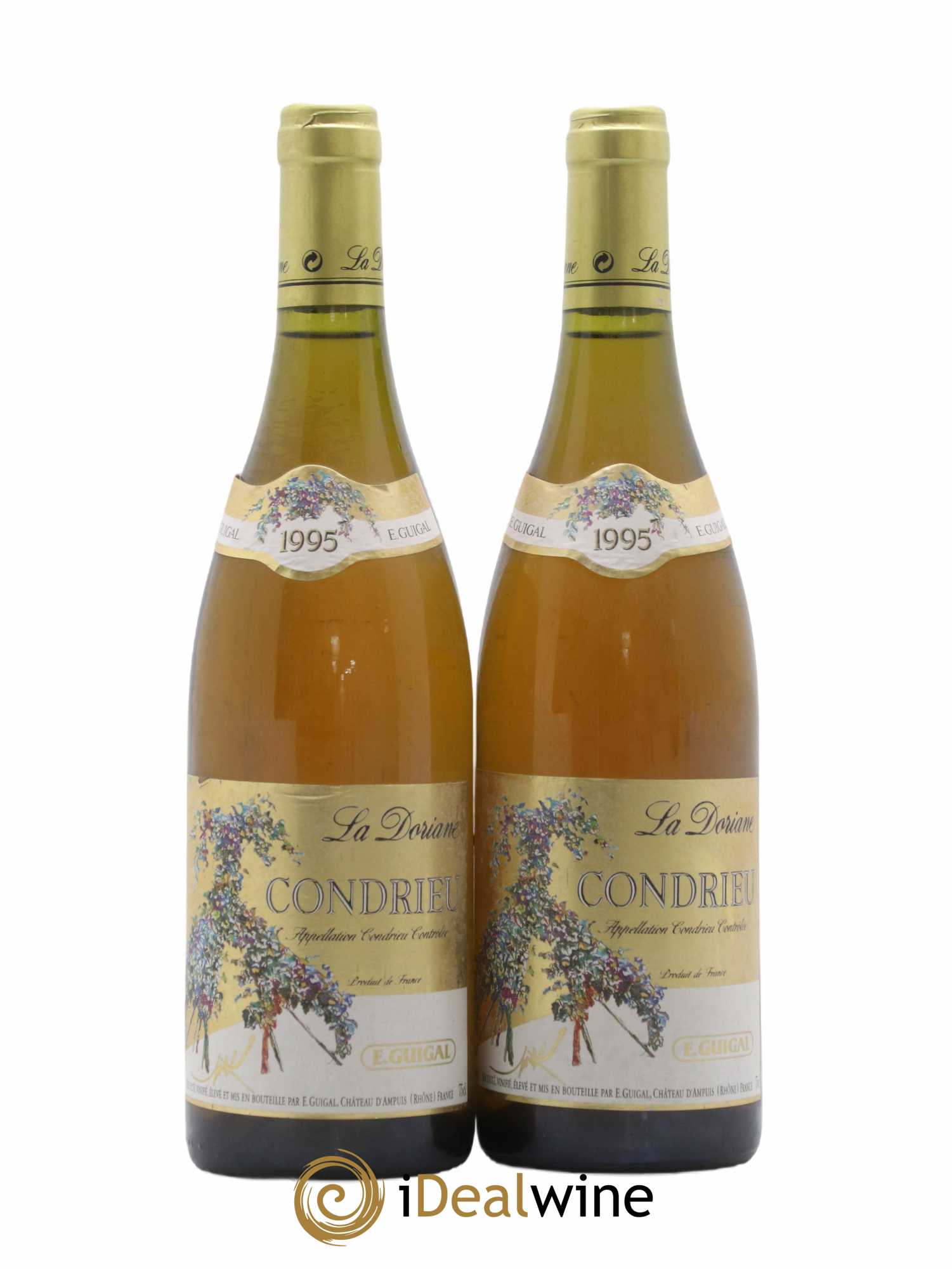 Condrieu La Doriane Guigal 1995 - Lot de 2 bouteilles - 0