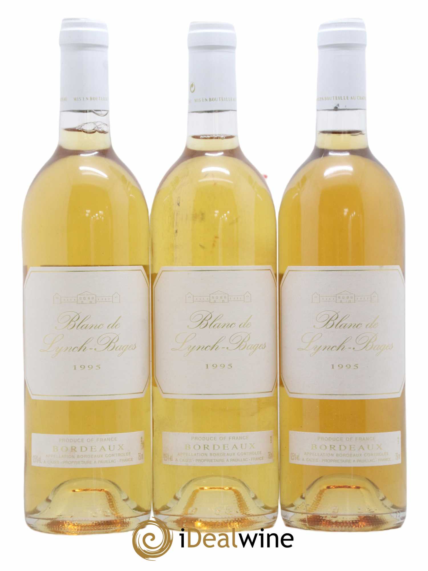 Blanc de Lynch Bages 1995 - Lot de 12 bouteilles - 2
