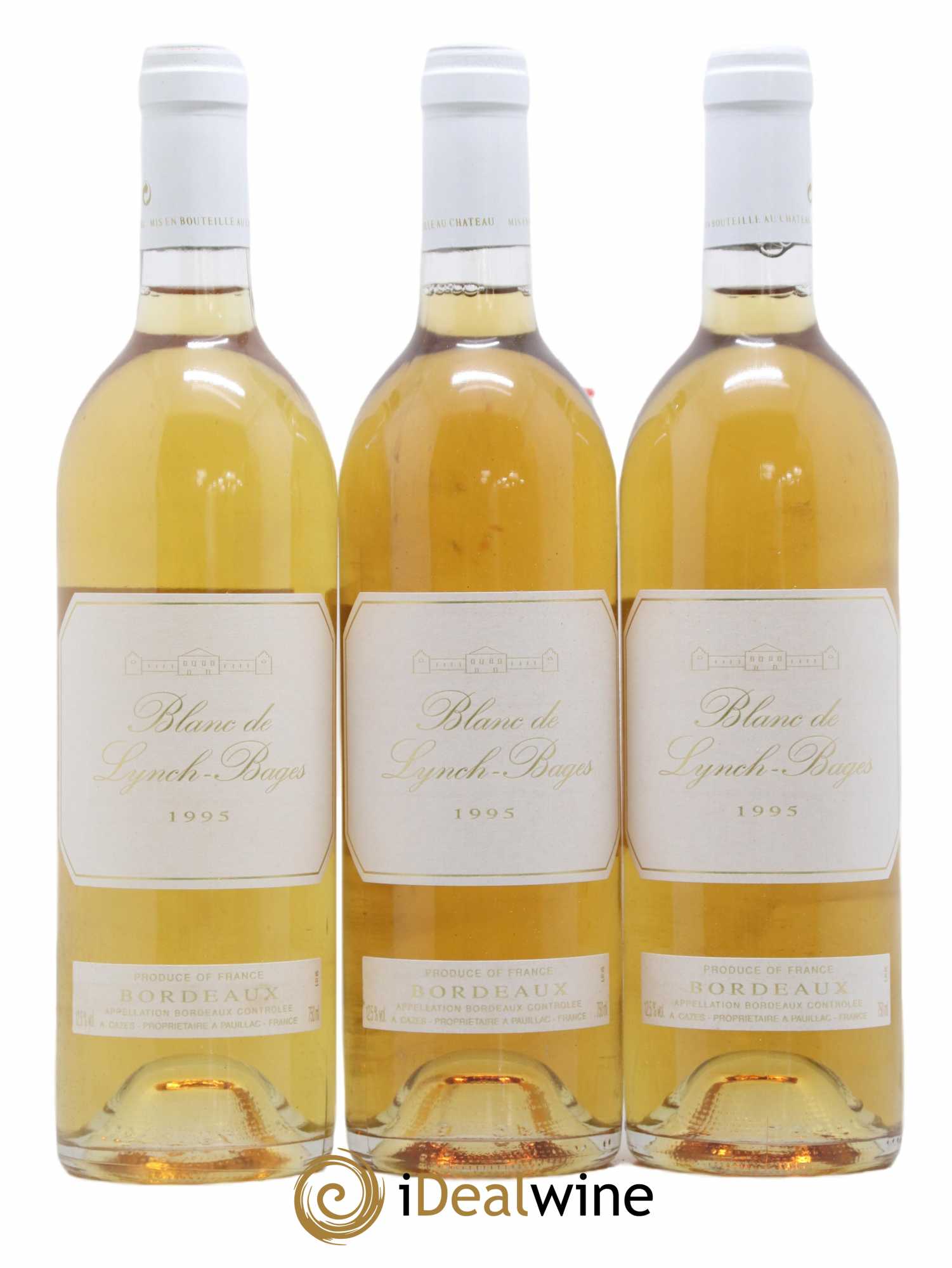 Blanc de Lynch Bages 1995 - Lot de 12 bouteilles - 4