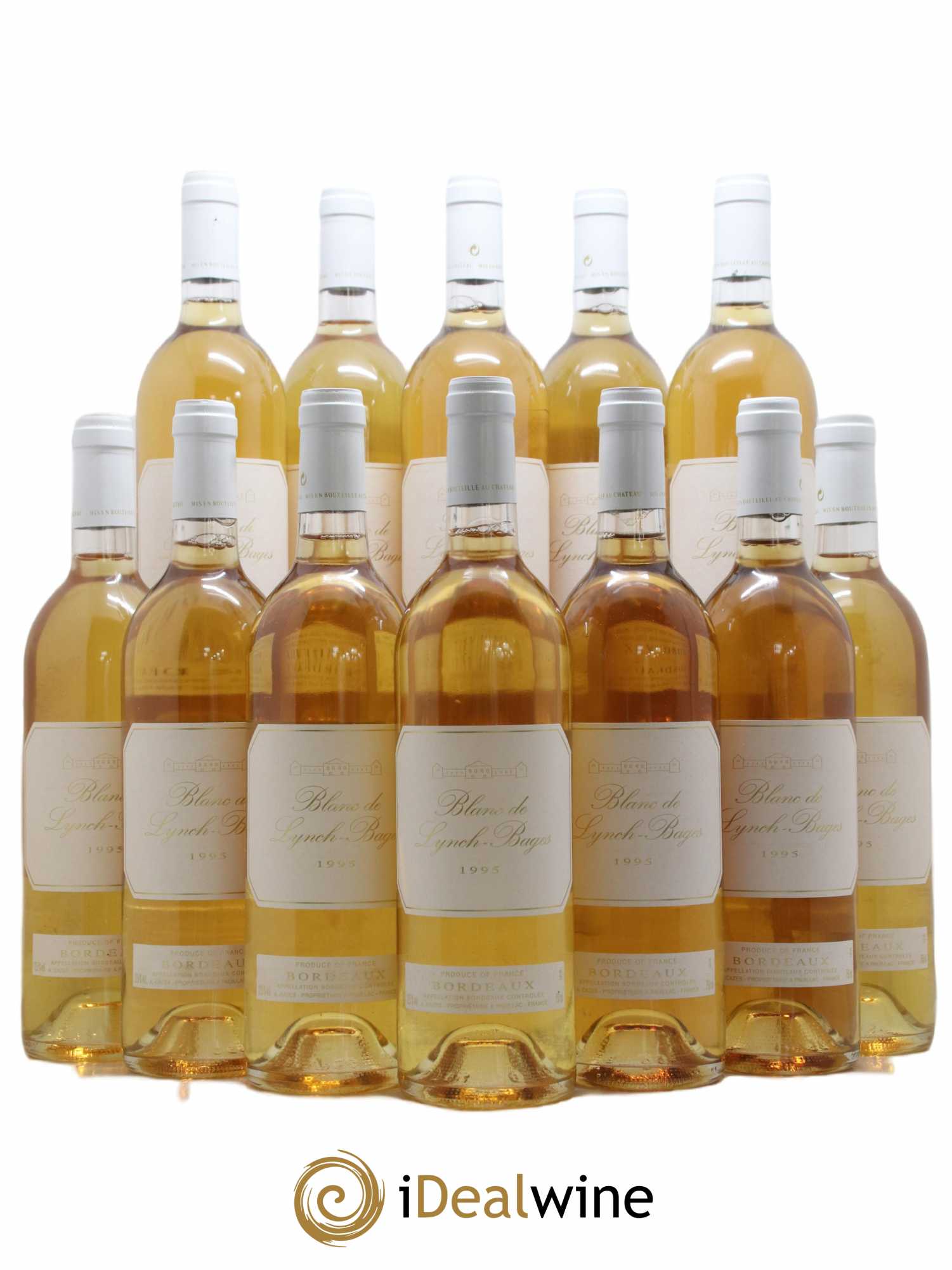 Blanc de Lynch Bages 1995 - Lot de 12 bouteilles - 0