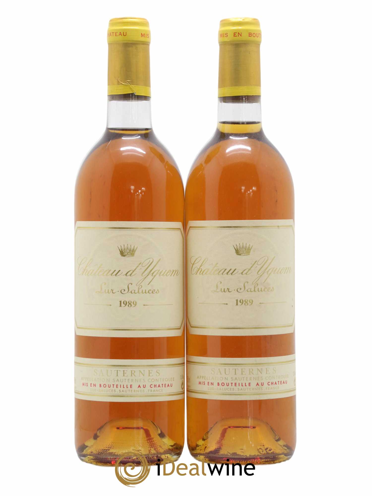 Château d' Yquem 1er Cru Classé Supérieur 1989 - Lotto di 2 bottiglie - 0