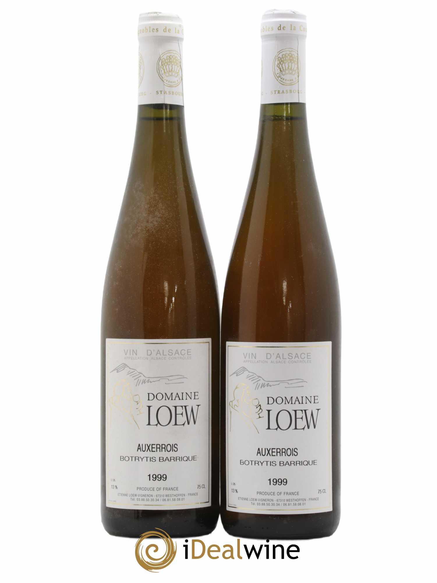 Alsace 1999 - Posten von 2 Flaschen - 0