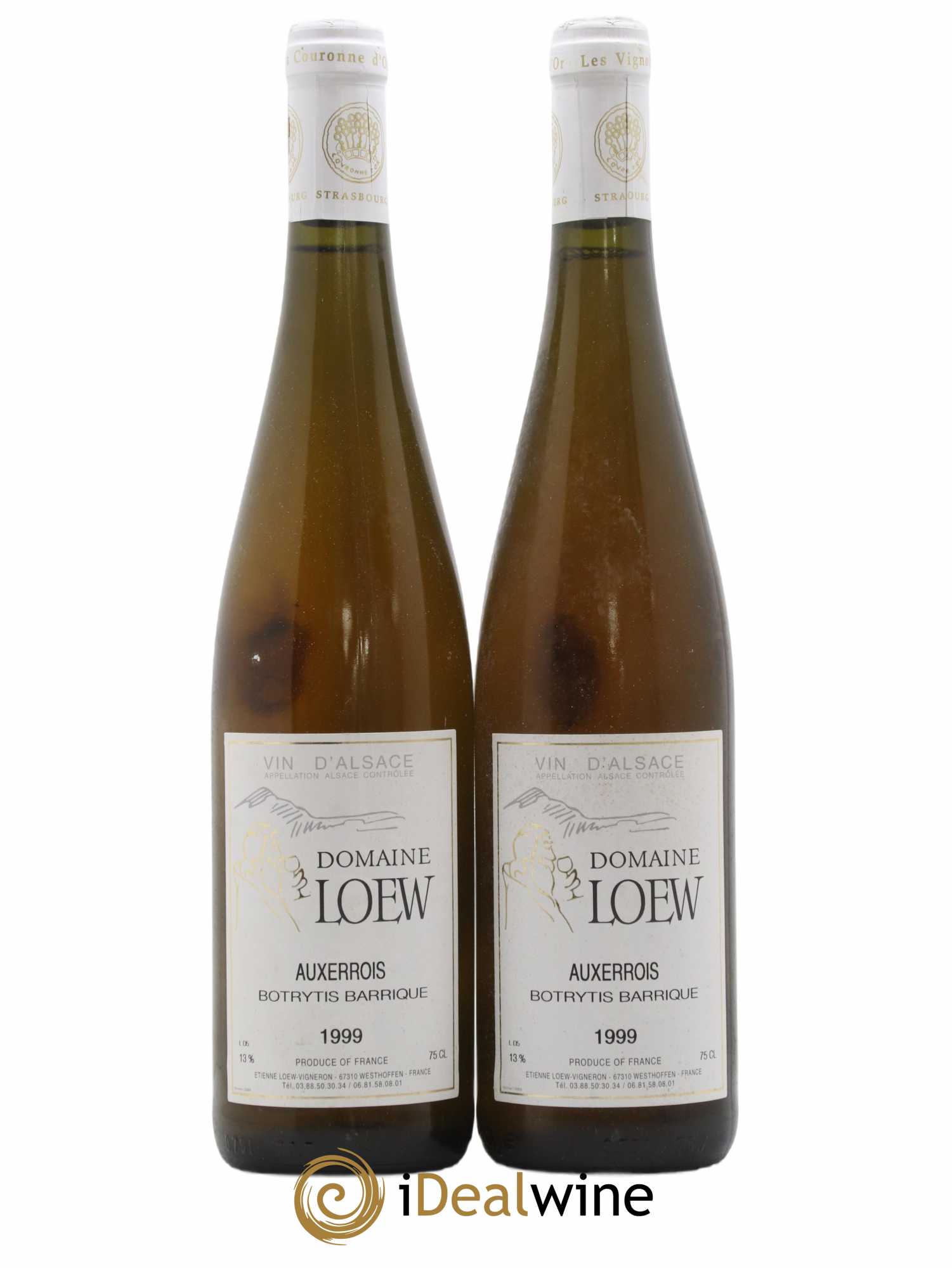 Alsace 1999 - Posten von 2 Flaschen - 0