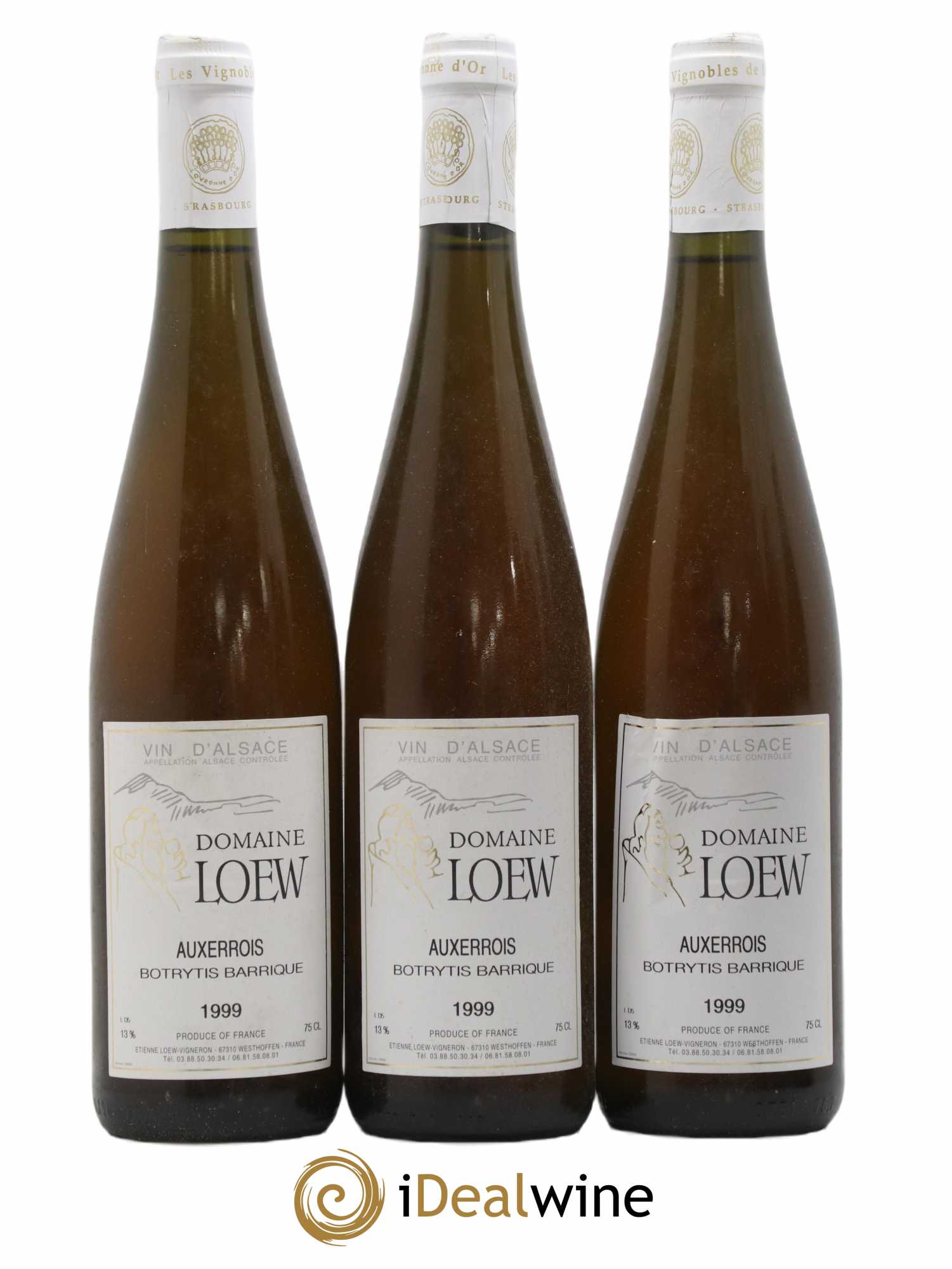 Alsace  1999 - Posten von 6 Flaschen - 1