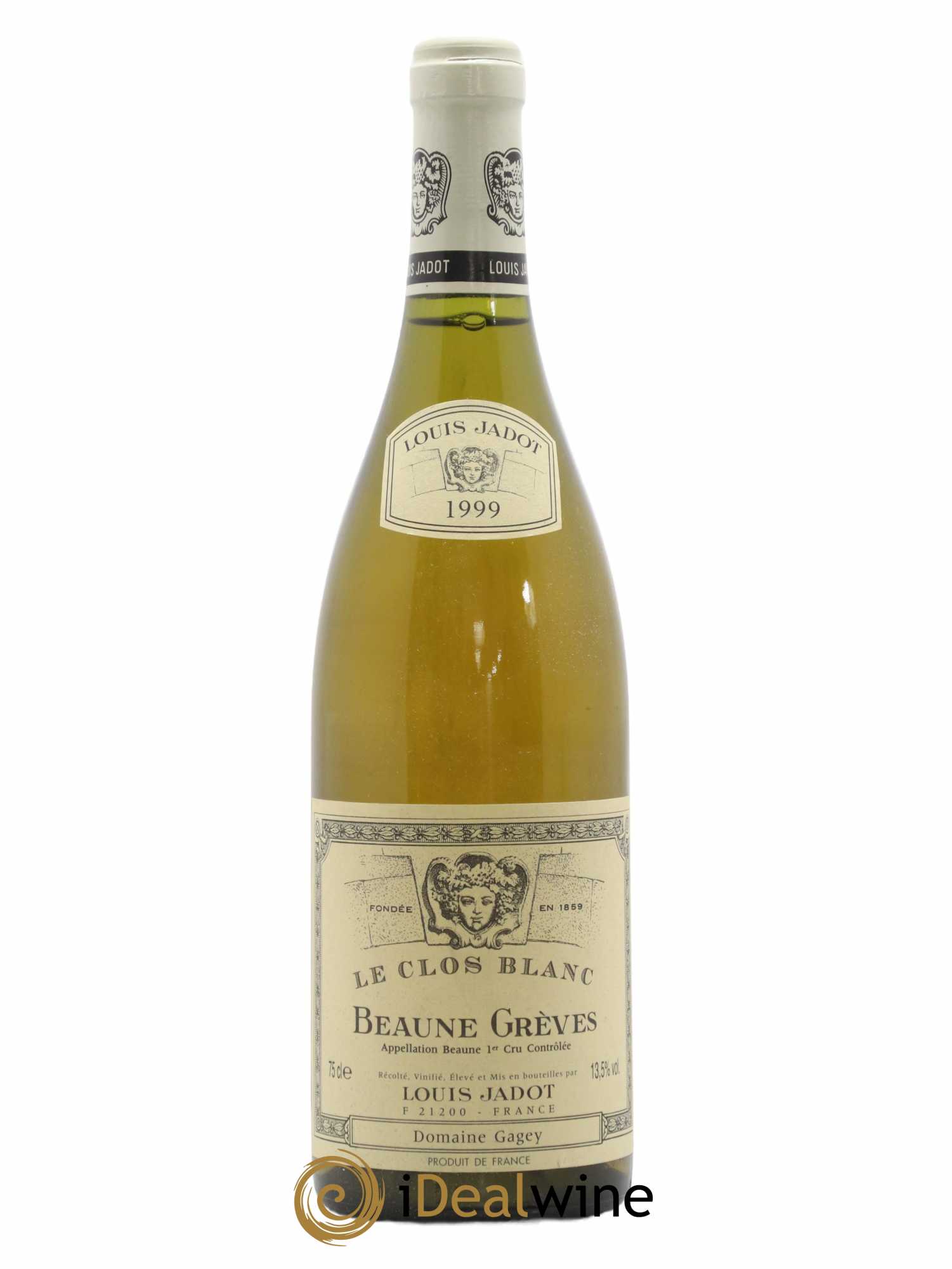 Beaune 1er Cru Grèves Le Clos Blanc Domaine Gagey - Louis Jadot 1999 - Lot de 1 bouteille - 0