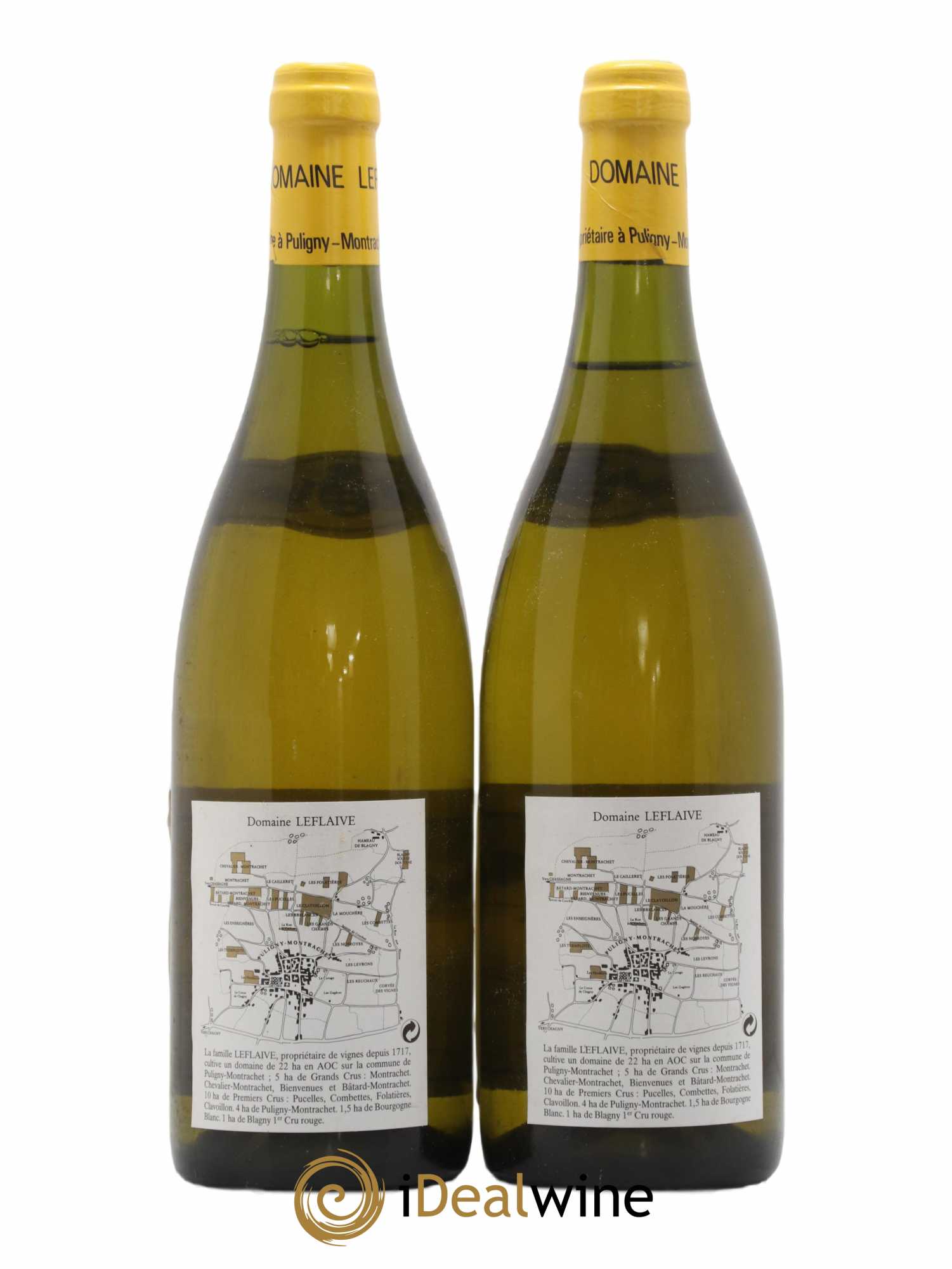 Puligny-Montrachet 1er Cru Les Combettes Leflaive (Domaine) 1996 - Lot de 2 bouteilles - 1