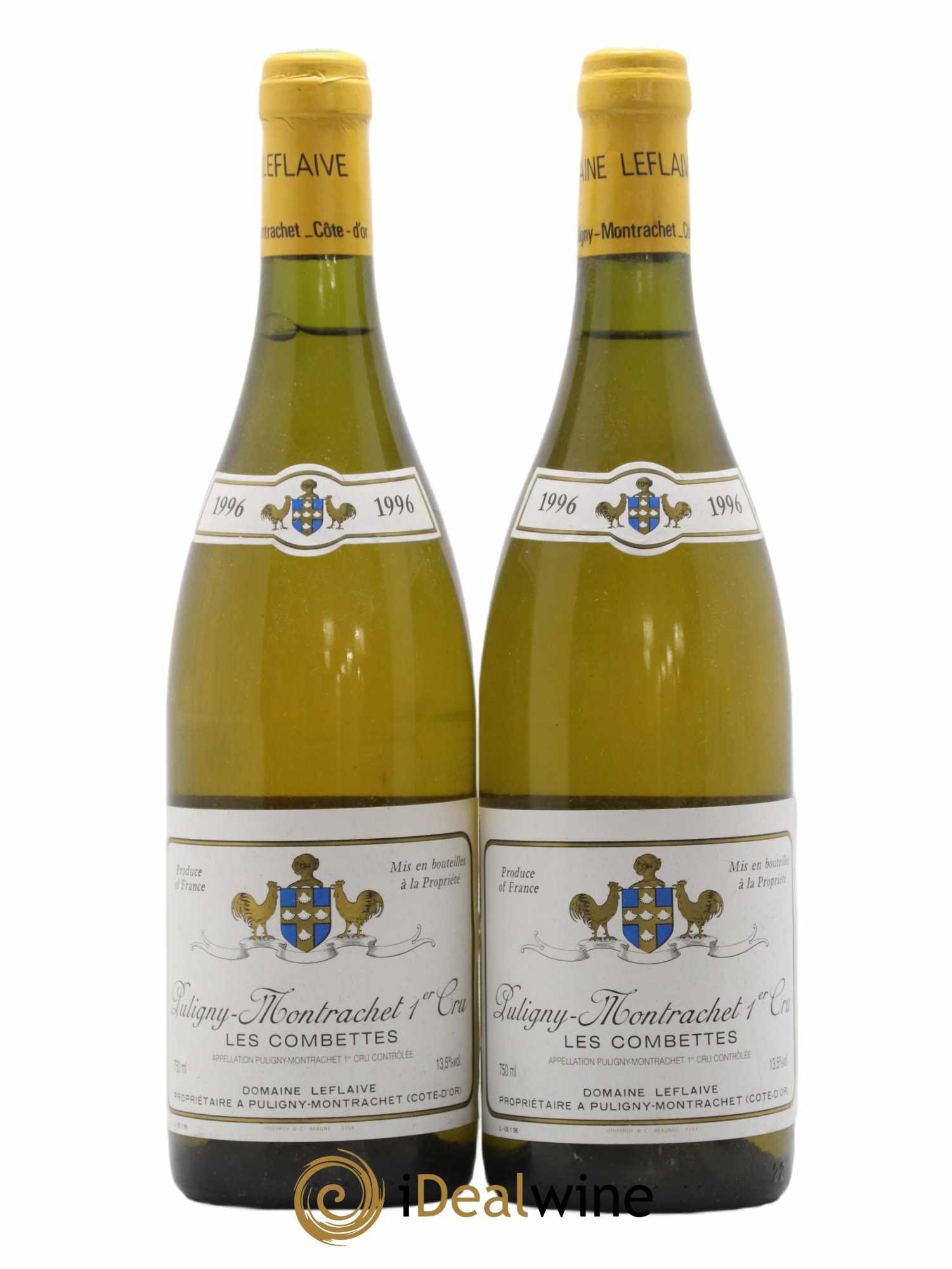 Puligny-Montrachet 1er Cru Les Combettes Leflaive (Domaine) 1996 - Lot de 2 bouteilles - 0