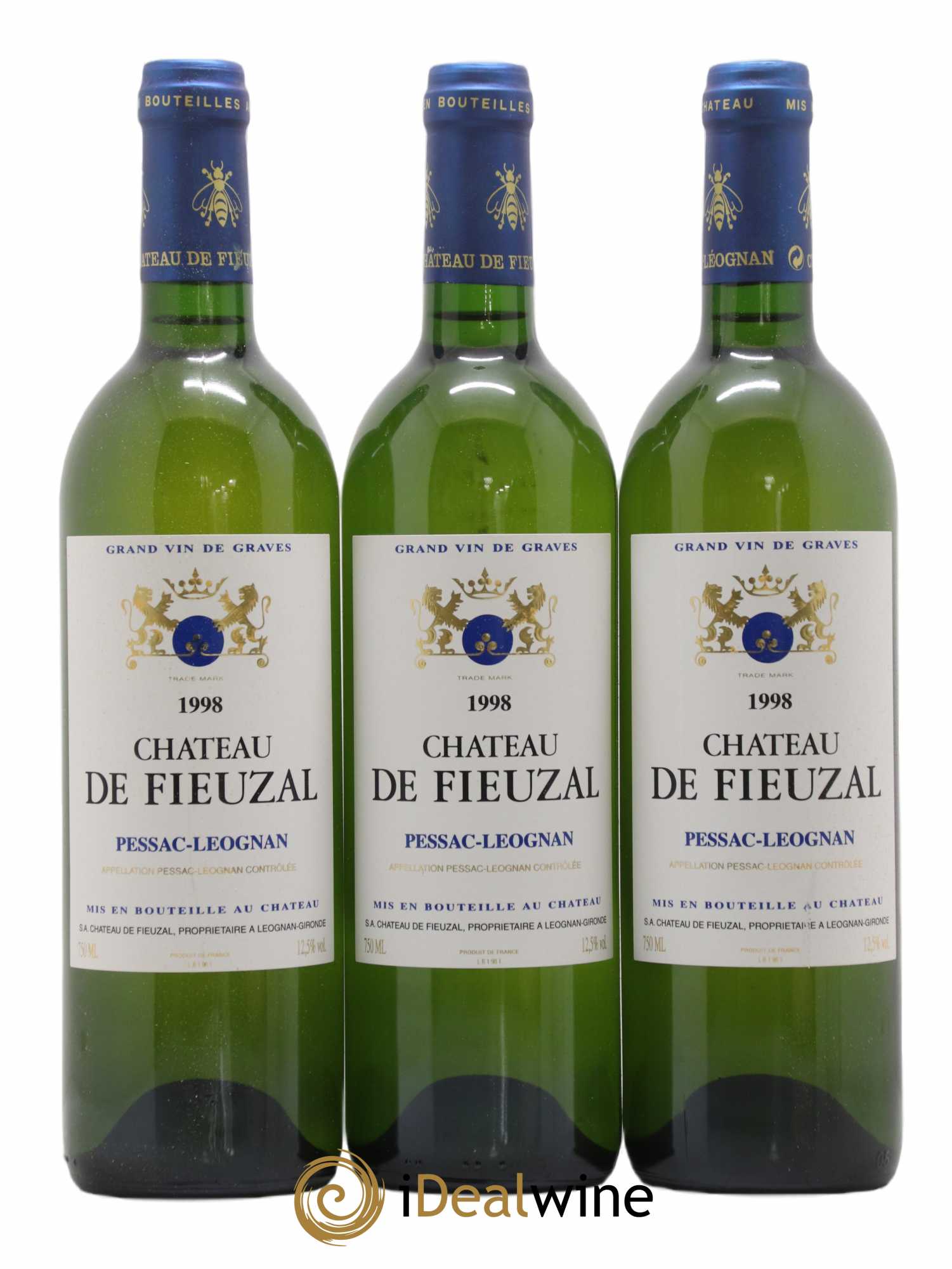 Château de Fieuzal 1998 - Lot de 12 bouteilles - 1