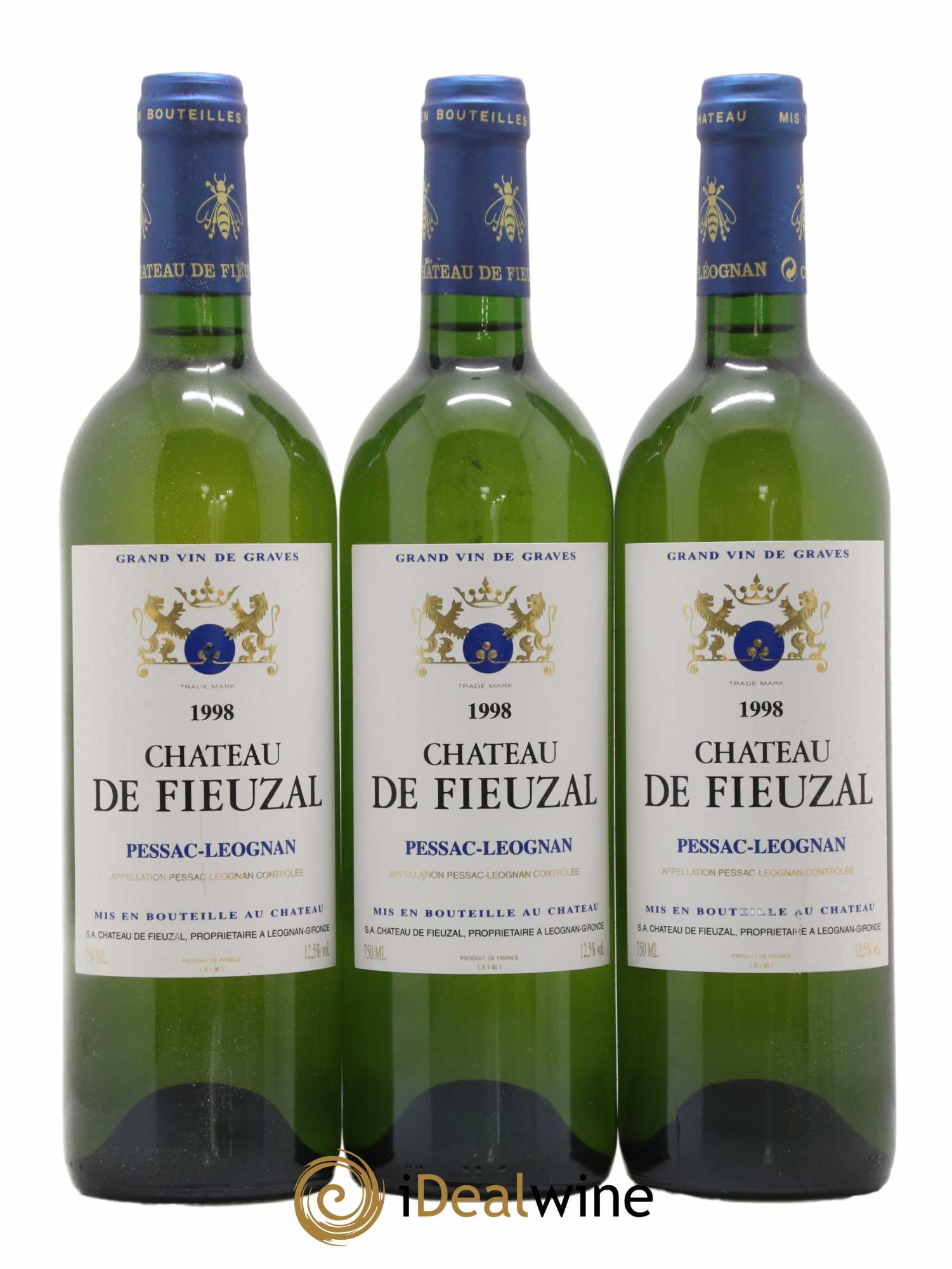Château de Fieuzal 1998 - Lot de 12 bouteilles - 2
