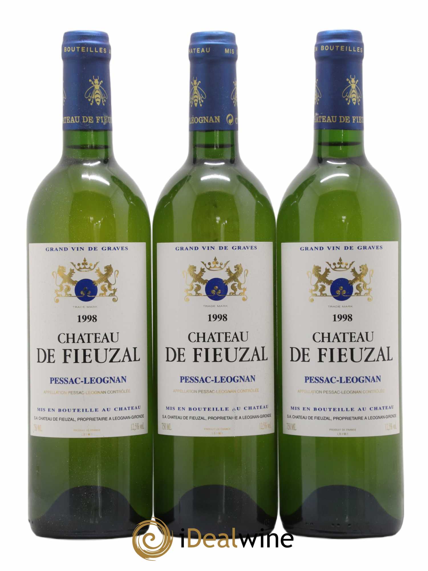 Château de Fieuzal 1998 - Lot de 12 bouteilles - 3