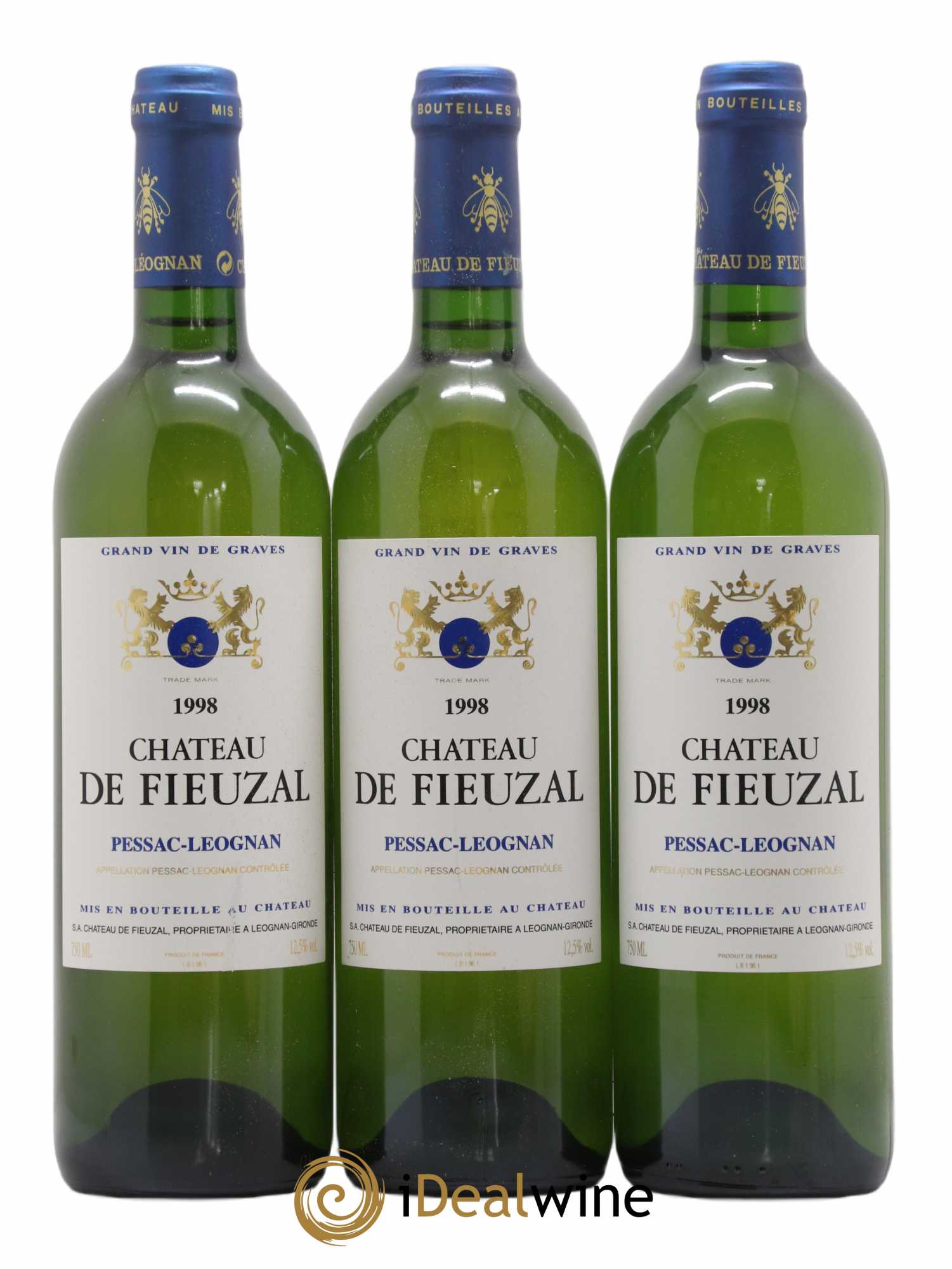 Château de Fieuzal 1998 - Lot de 12 bouteilles - 4