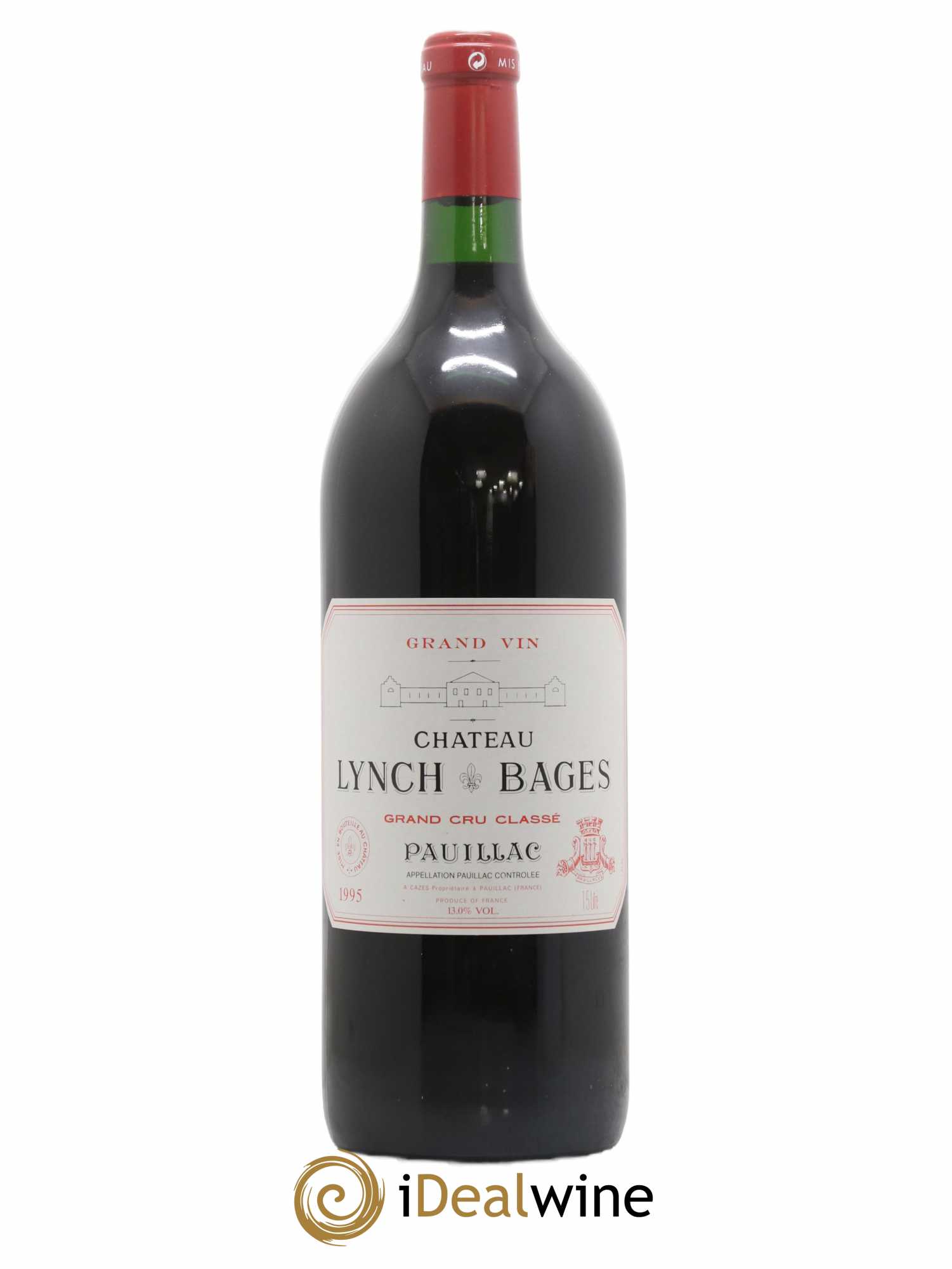 Château Lynch Bages 5ème Grand Cru Classé 1995 - Lot de 1 magnum - 0