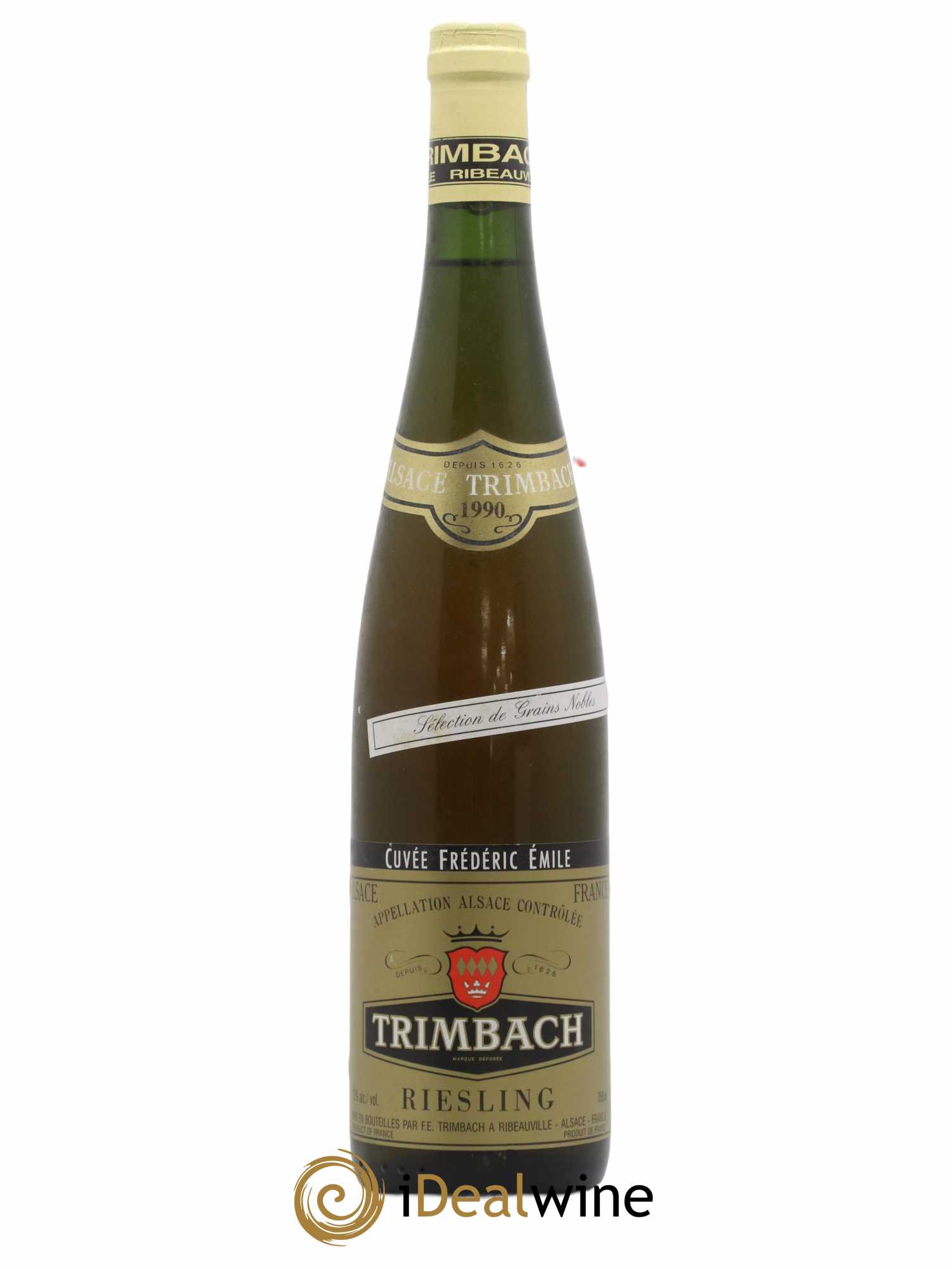 Alsace Riesling Sélection de Grains Nobles Cuvée Frédéric Emile Trimbach (Domaine) Sélection de Grains Nobles 1990 - Posten von 1 Flasche - 0