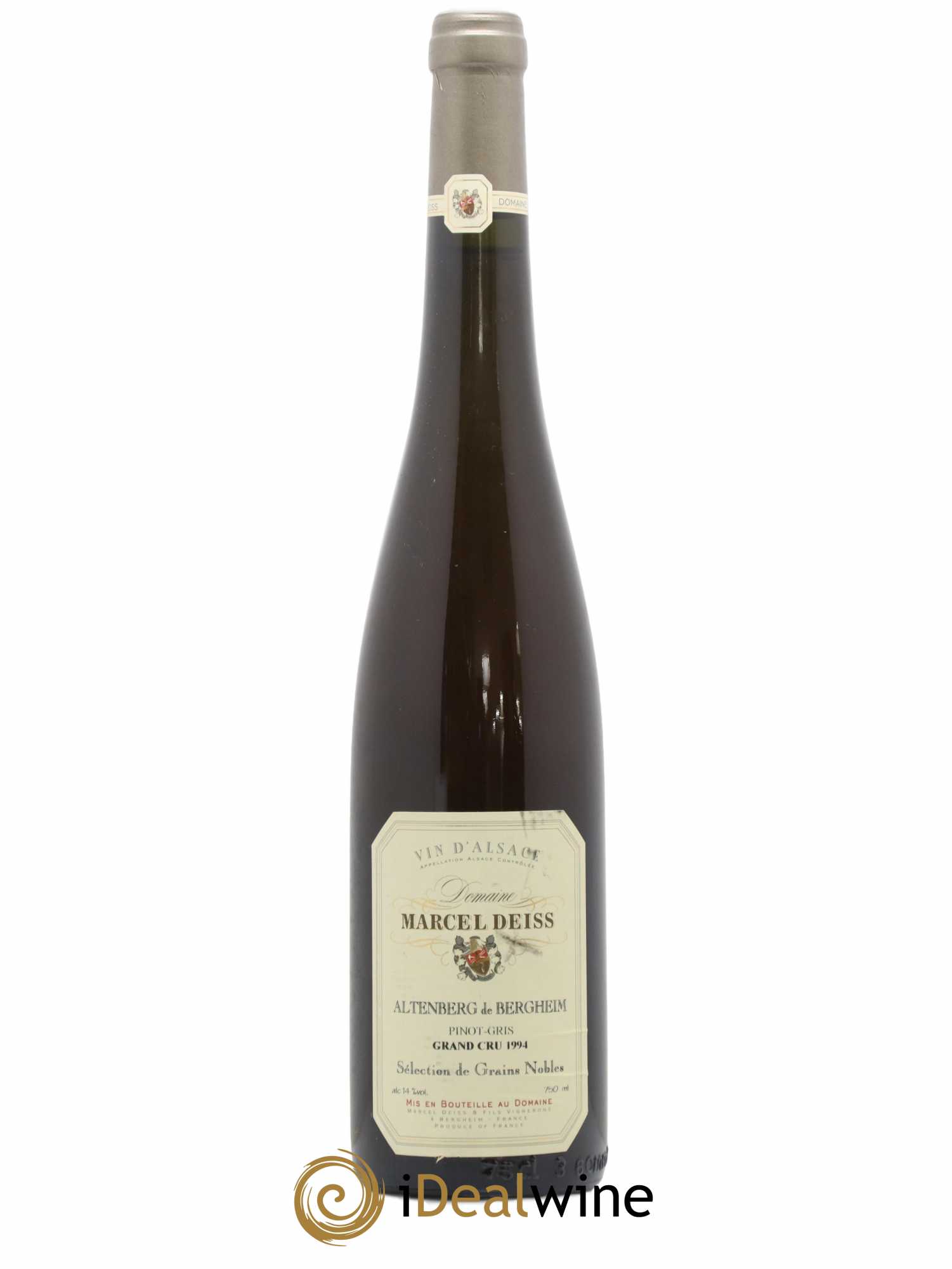 Alsace Grand Cru Altenberg de Bergheim Marcel Deiss (Domaine) Pinot Gris Séléction de grains nobles 1994 - Lotto di 1 bottiglia - 0