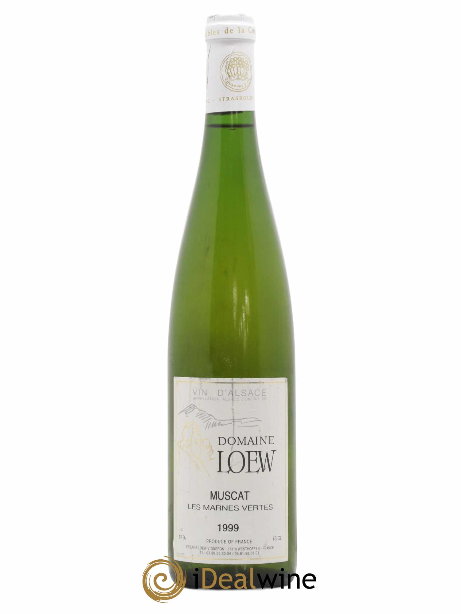 Muscat Les Marnes Vertes Loew (sans prix de réserve) 1999 - Posten von 1 Flasche - 0