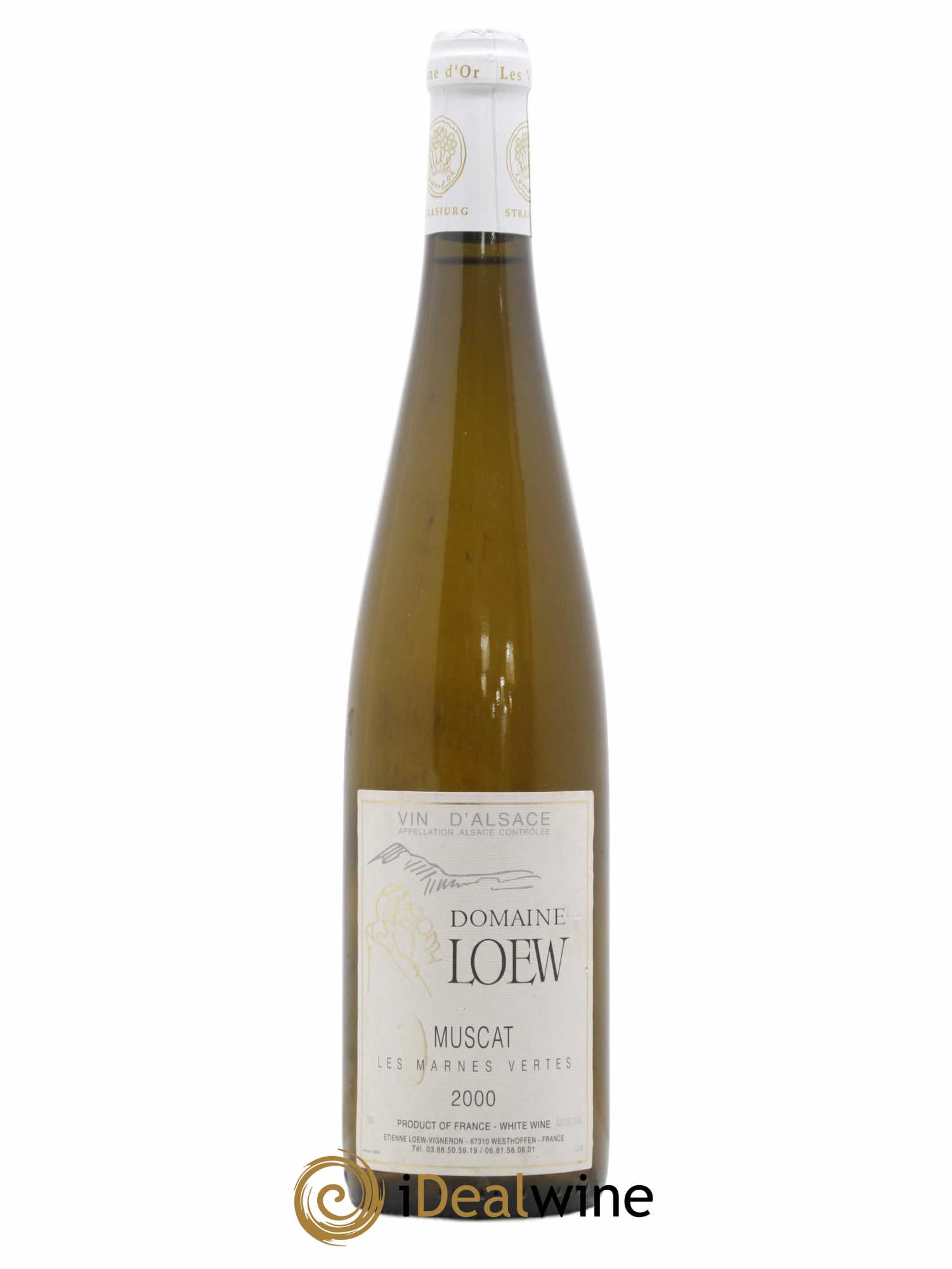 Muscat Les Marnes Vertes Loew (sans prix de réserve) 2000 - Posten von 1 Flasche - 0