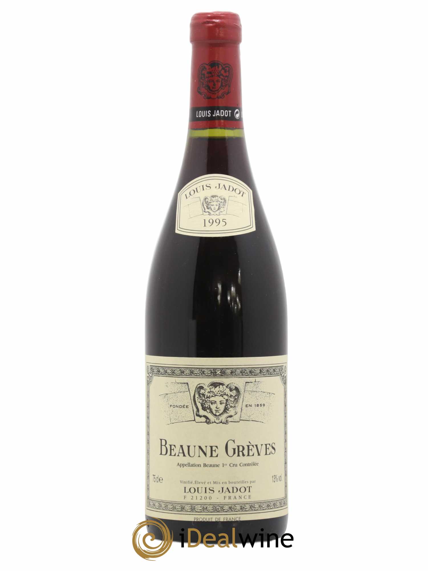 Beaune 1er Cru Grèves Domaine Louis Jadot 1995 - Lot de 1 bouteille - 0
