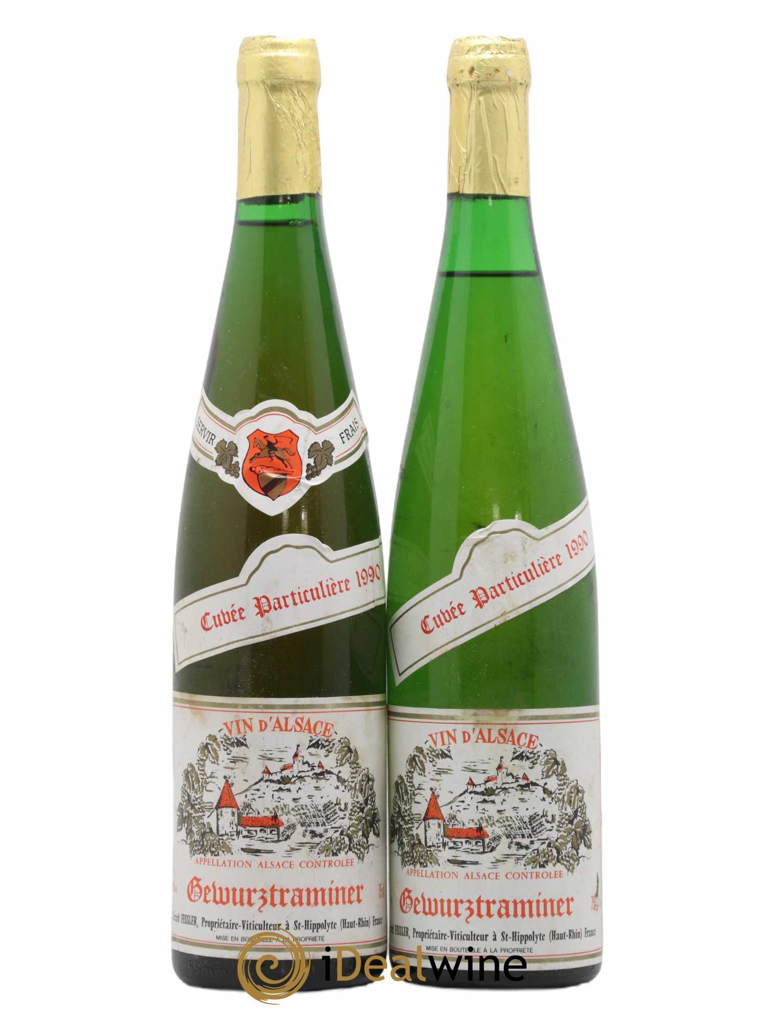 Gewurztraminer Cuvée Particulière Gérard Fessler 1990 - Posten von 2 Flaschen - 0