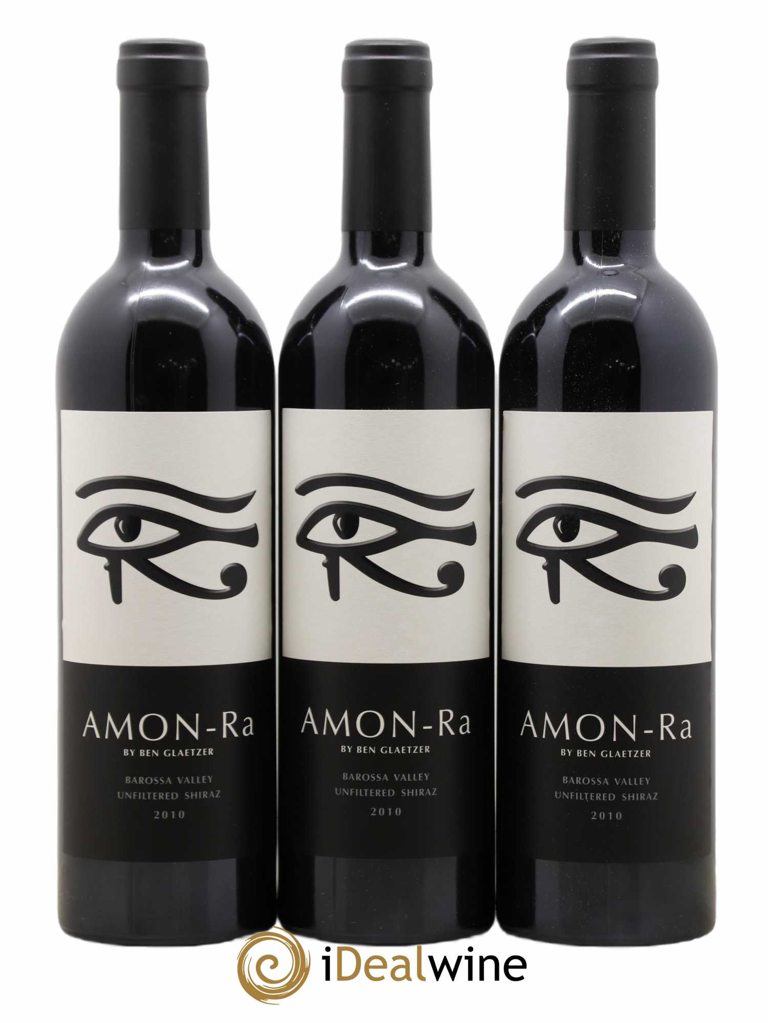 Australie Ben Glaetzer Barossa Valley Amon Ra 2010 - Posten von 3 Flaschen - 0