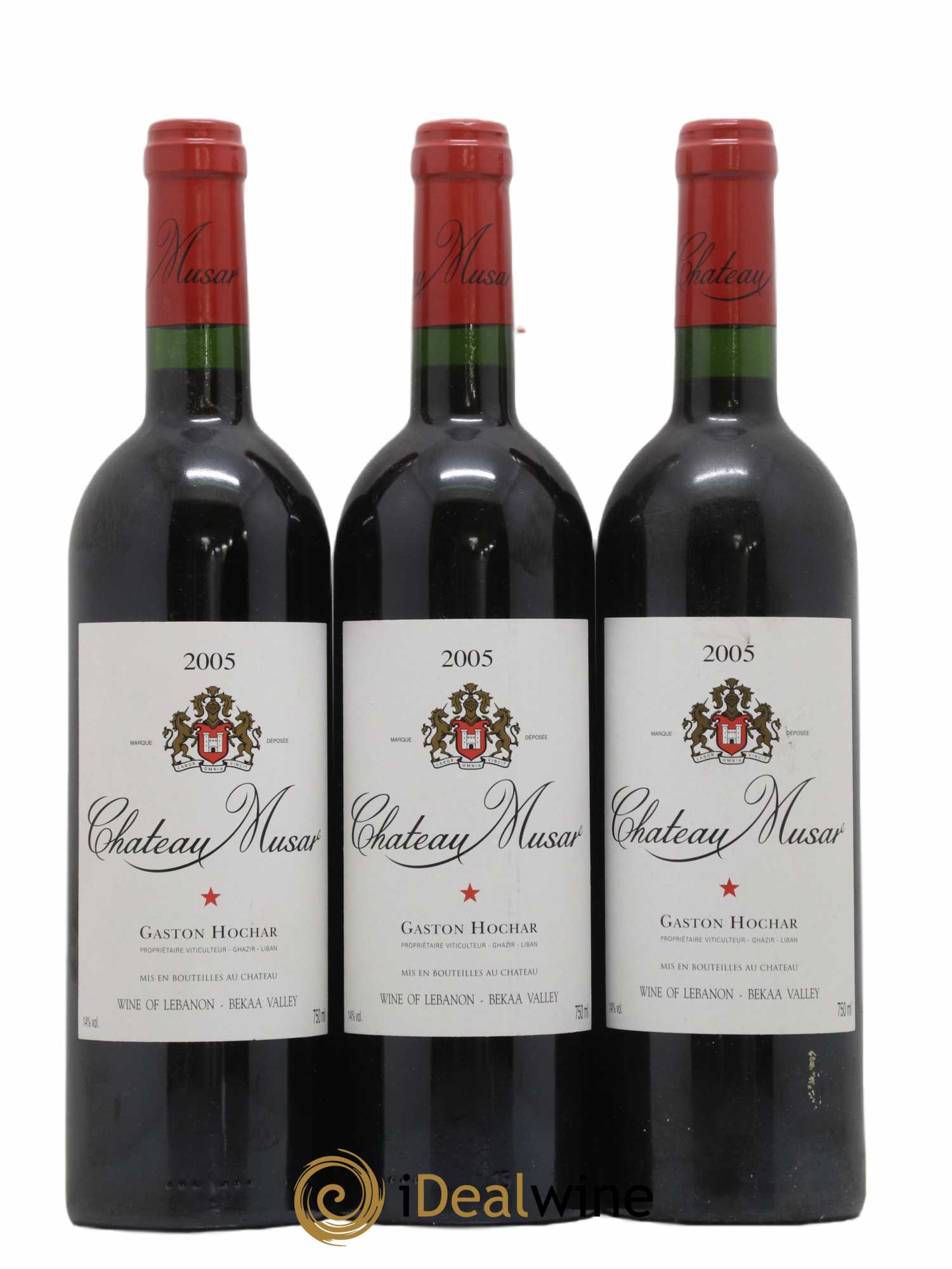 Château Musar Serge Hochar 2005 - Lot de 6 bouteilles - 2