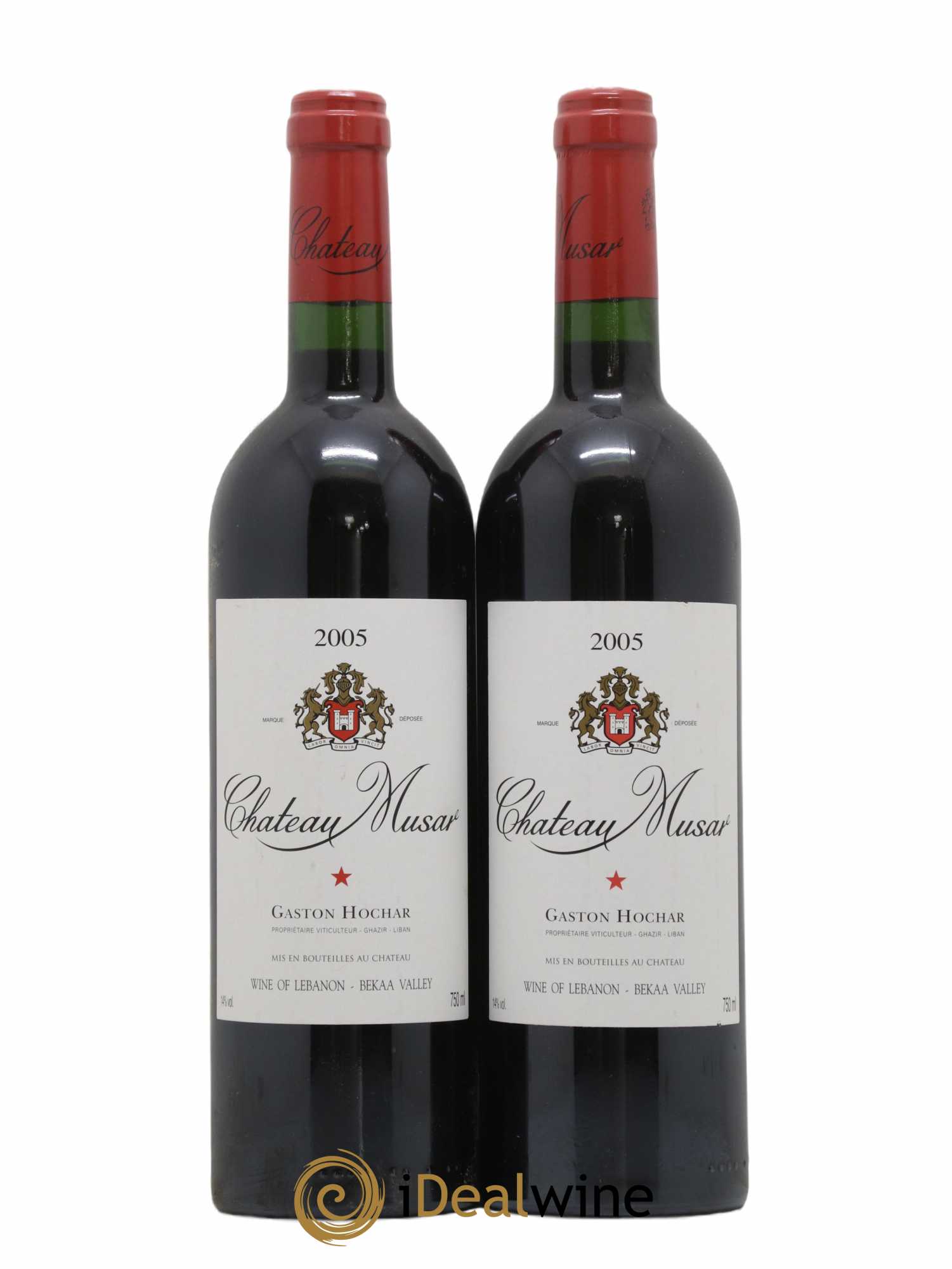 Château Musar Serge Hochar 2005 - Lot de 2 bouteilles - 0