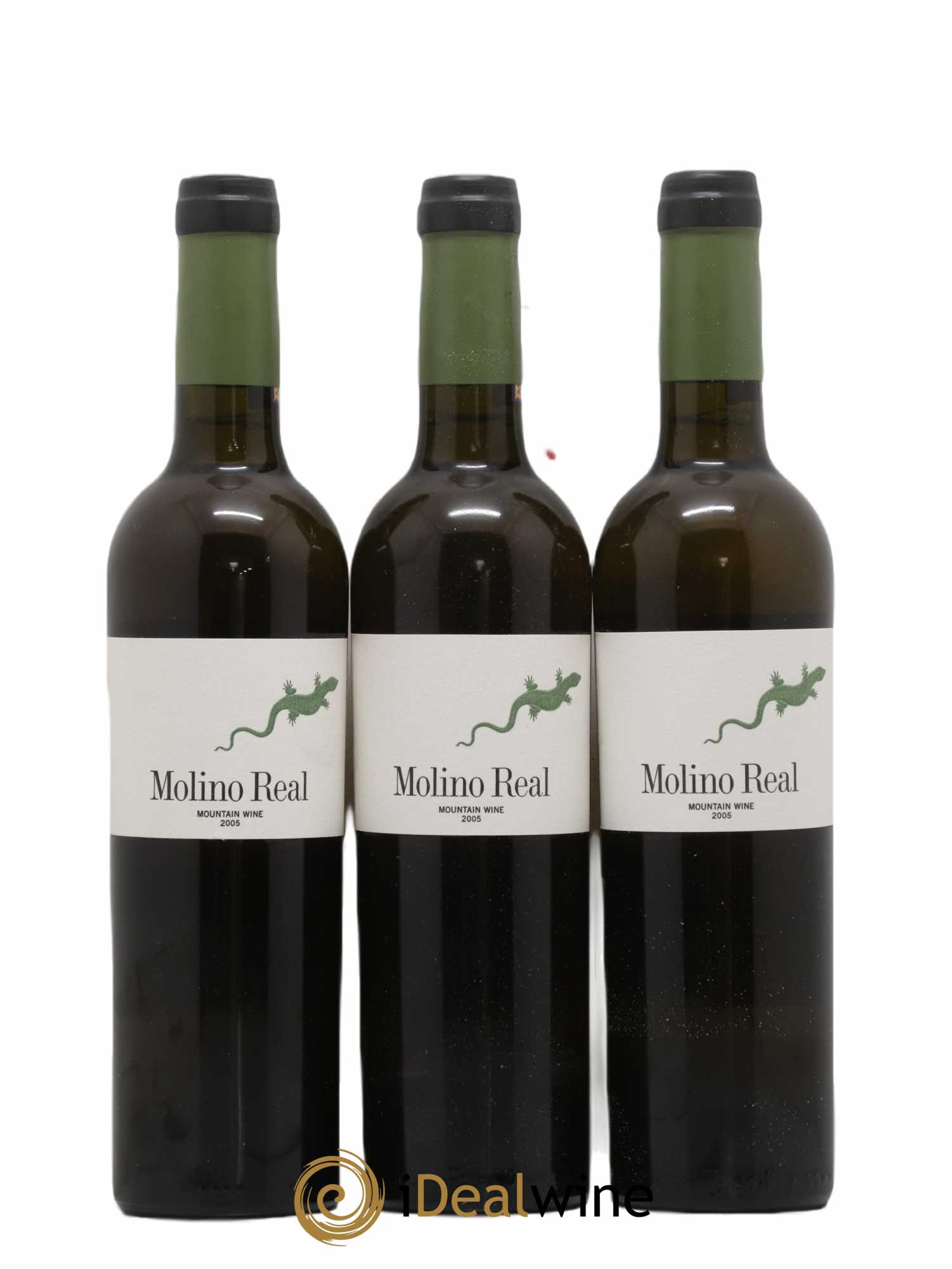 Espagne Malaga Molino Real Mountain Wine 50Cl 2005 - Posten von 3 Flaschen - 0