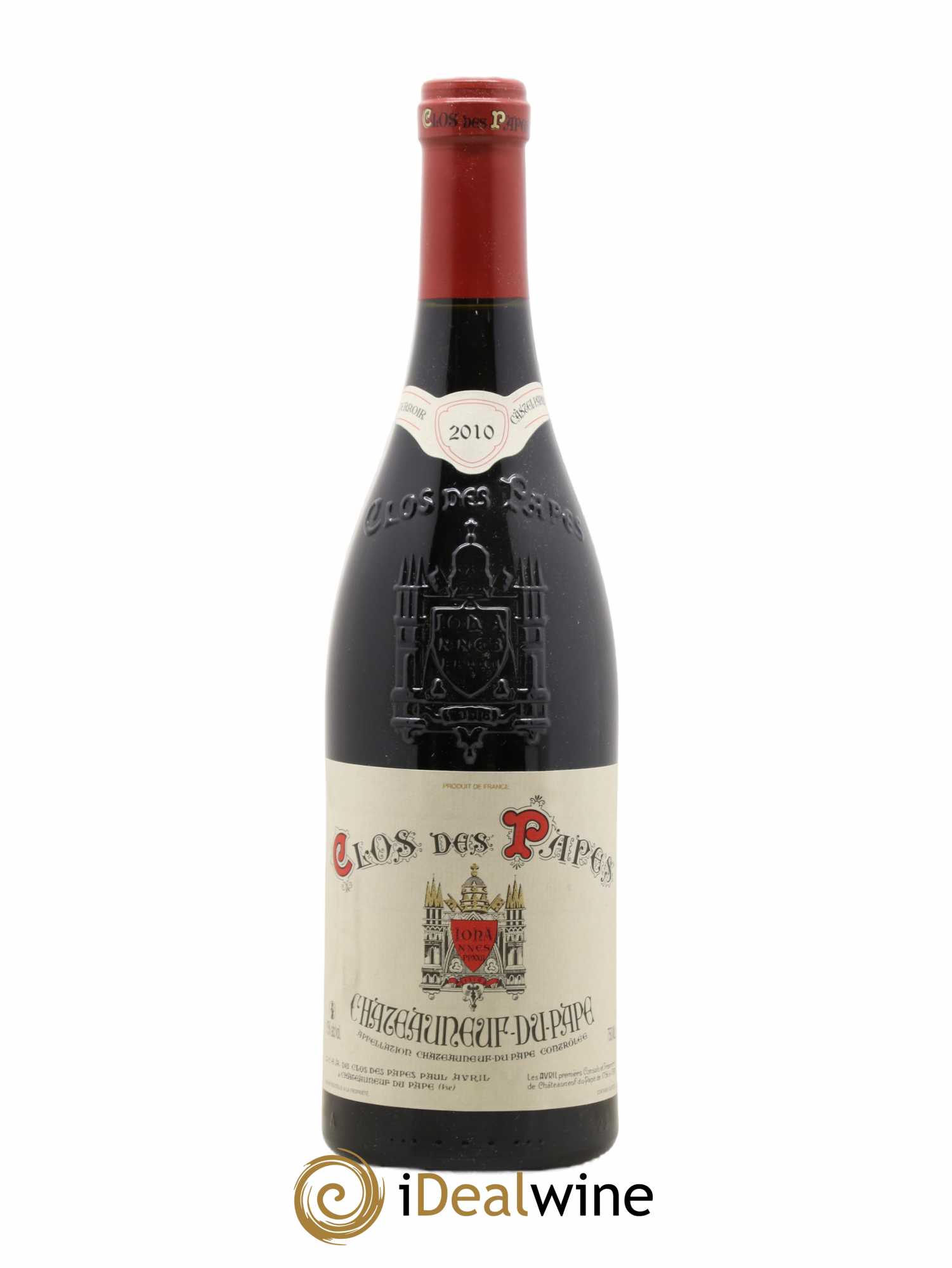 Châteauneuf-du-Pape Clos des Papes - Paul Avril 2010 - Lot de 1 bouteille - 0