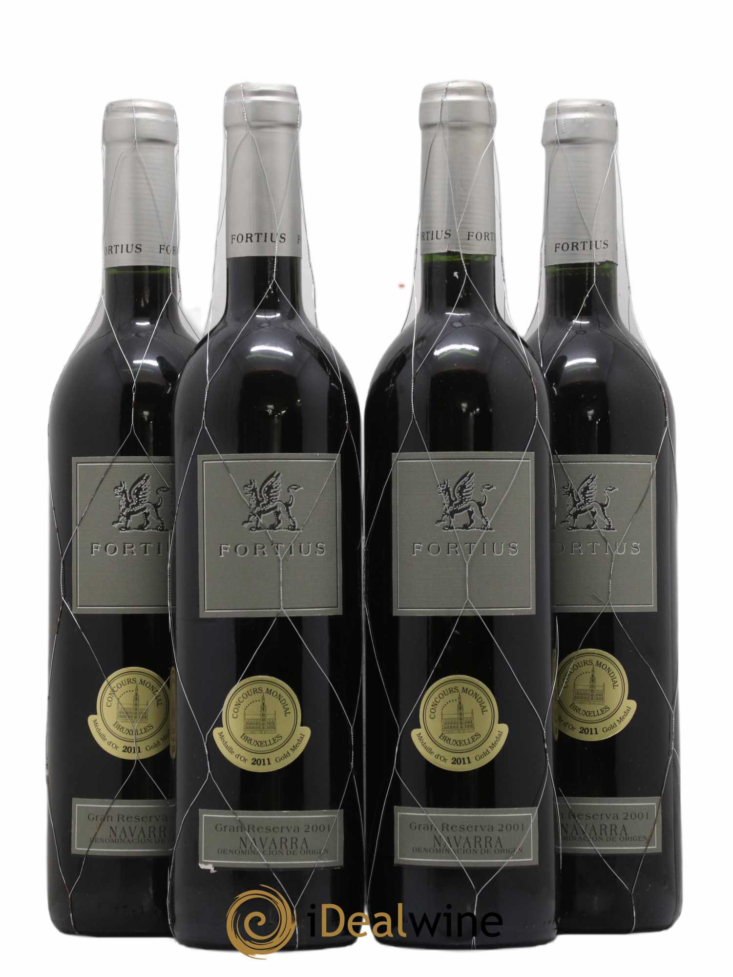 Espagne Paul Vetter Trocken Beerenauslese (no reserve) 2001 - Lot of 4 bottles - 0