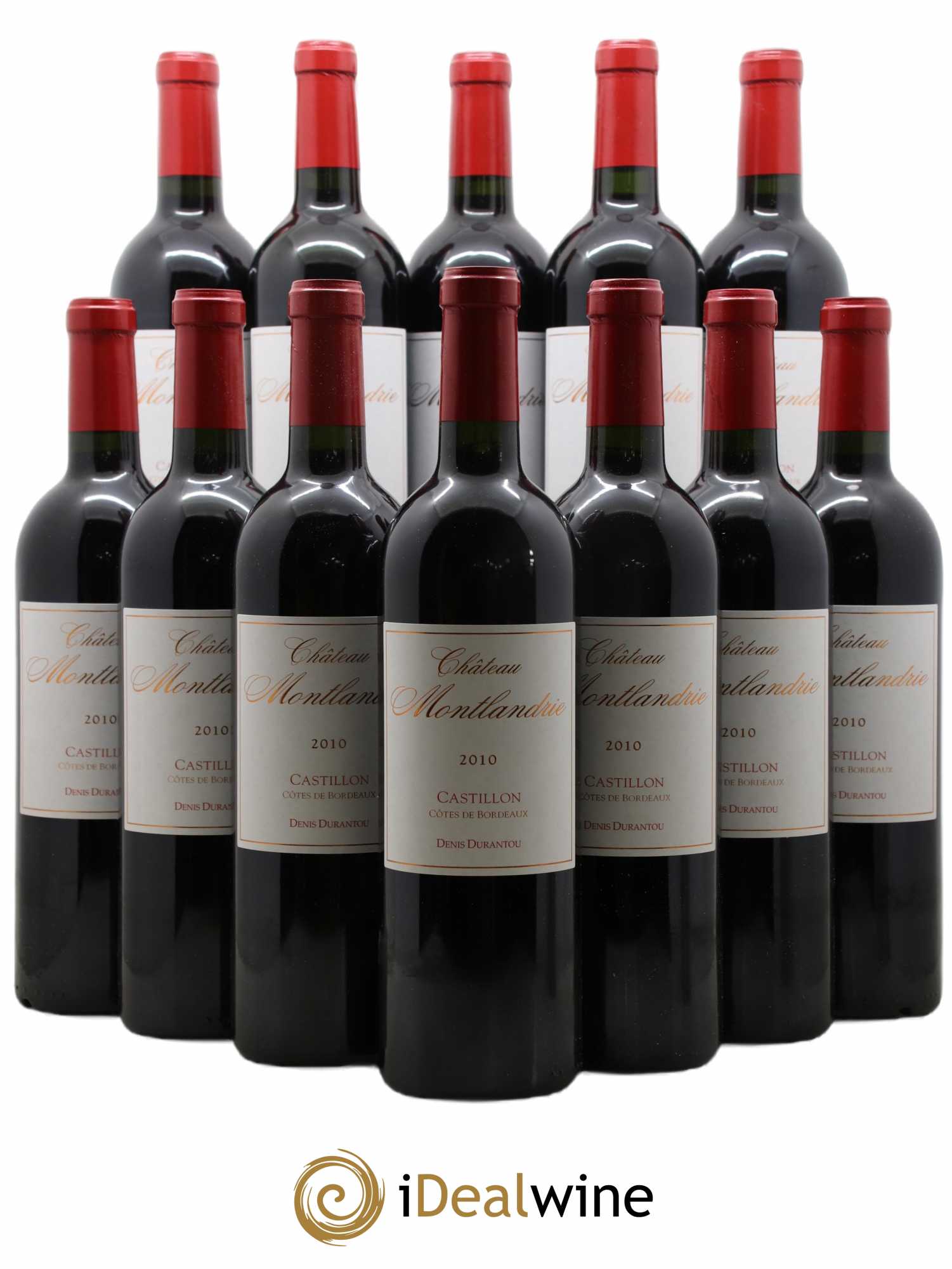 Castillon-Côtes-de-Bordeaux (Côtes-de-Castillon) Château Montlamdrie (sans prix de réserve) 2010 - Posten von 12 Flaschen - 0
