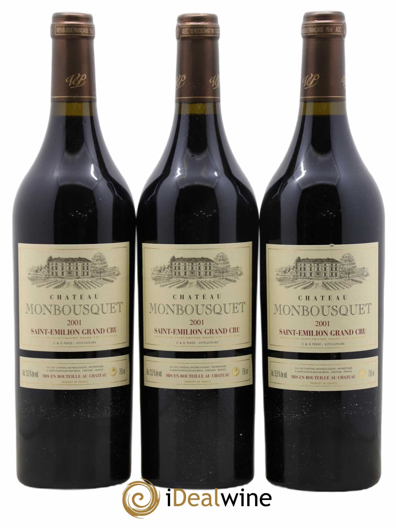Château Monbousquet Grand Cru Classé 2001 - Lot de 12 bouteilles - 4