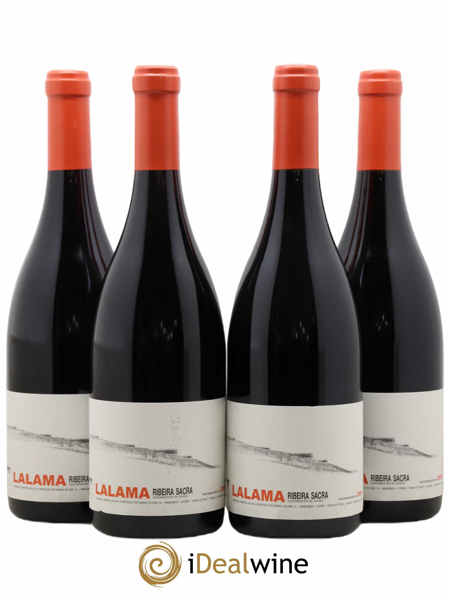 Espagne Lalama Ribeira Sacra 2009 - Lot de 4 bouteilles - 0