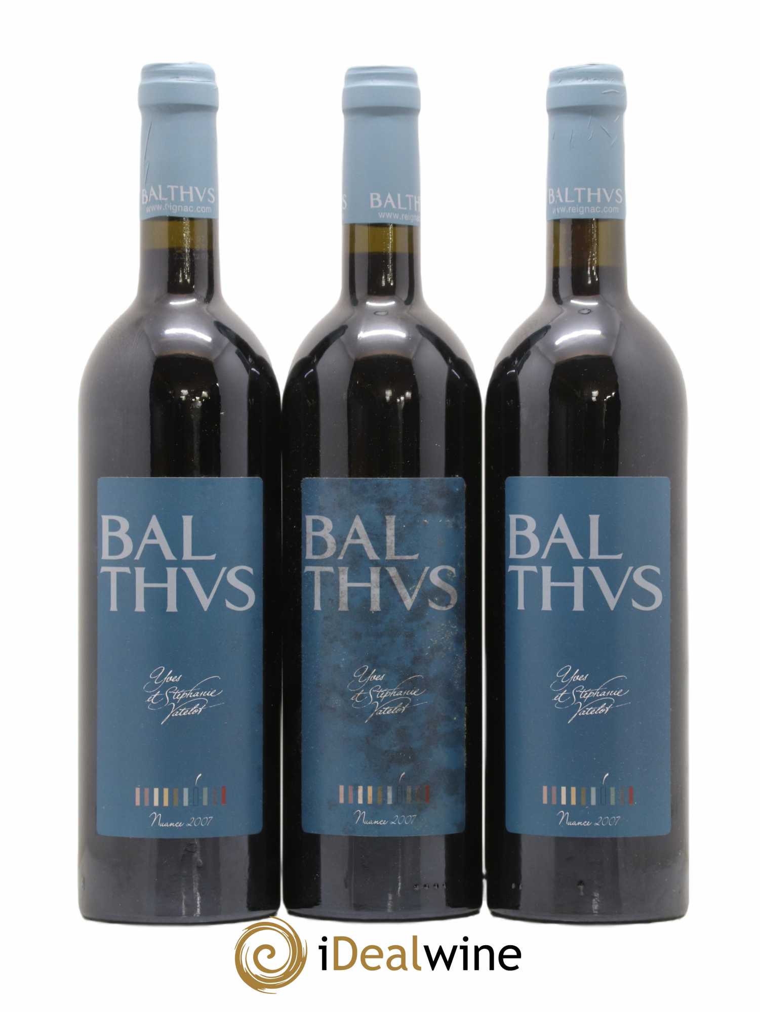 Reignac Cuvée Balthus 2007 - Lot de 3 bouteilles - 0