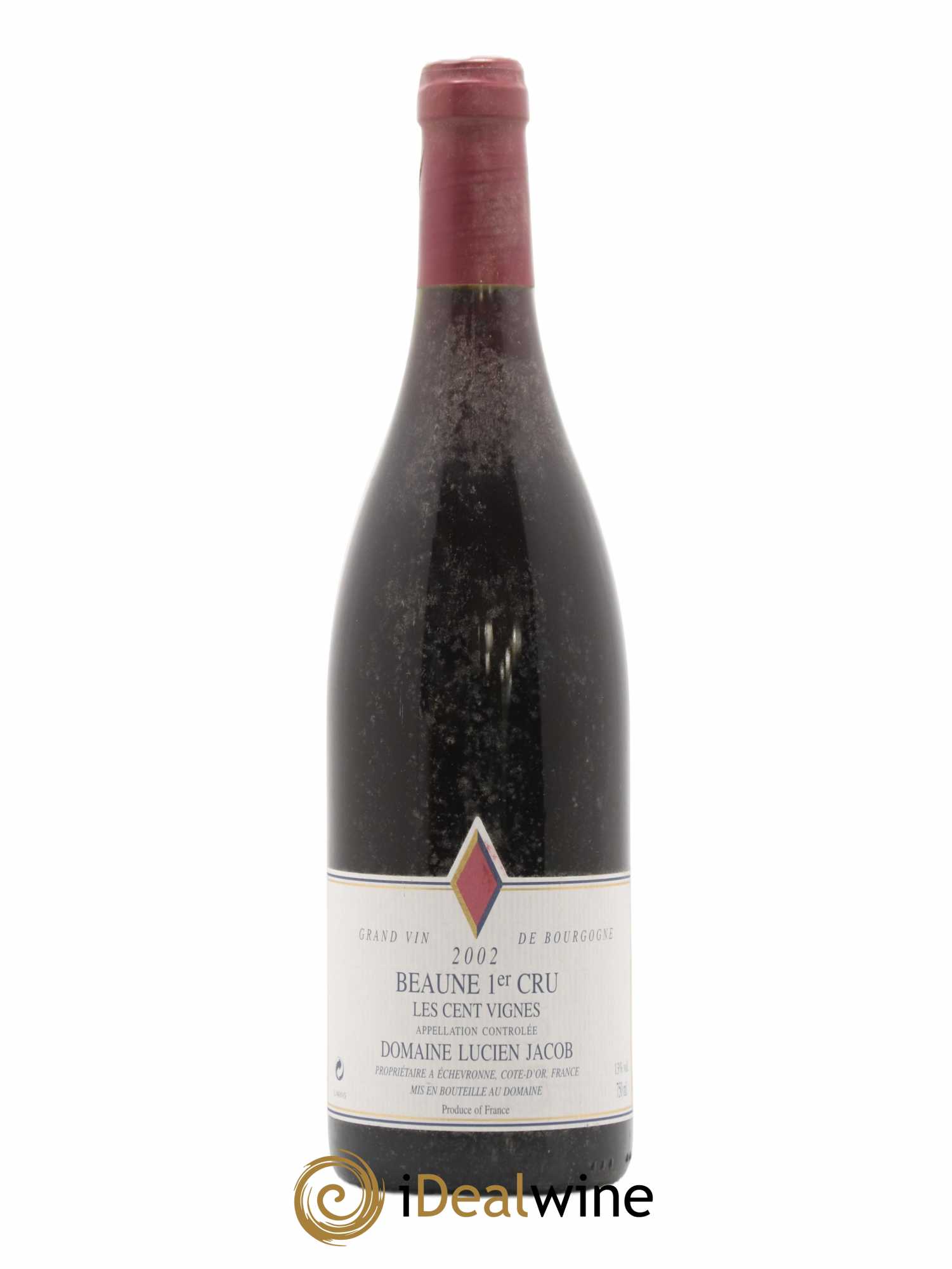 Beaune 1er Cru Les 100 Vignes Lucien Jacob 2002 - Posten von 1 Flasche - 0
