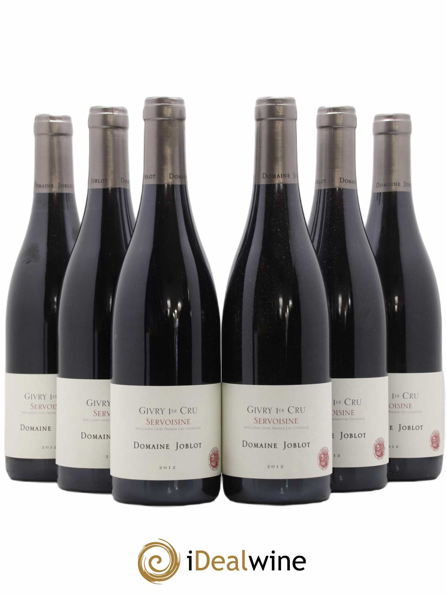 Givry 1er Cru Servoisine Joblot (Domaine) 2012 - Lot de 6 bouteilles - 0