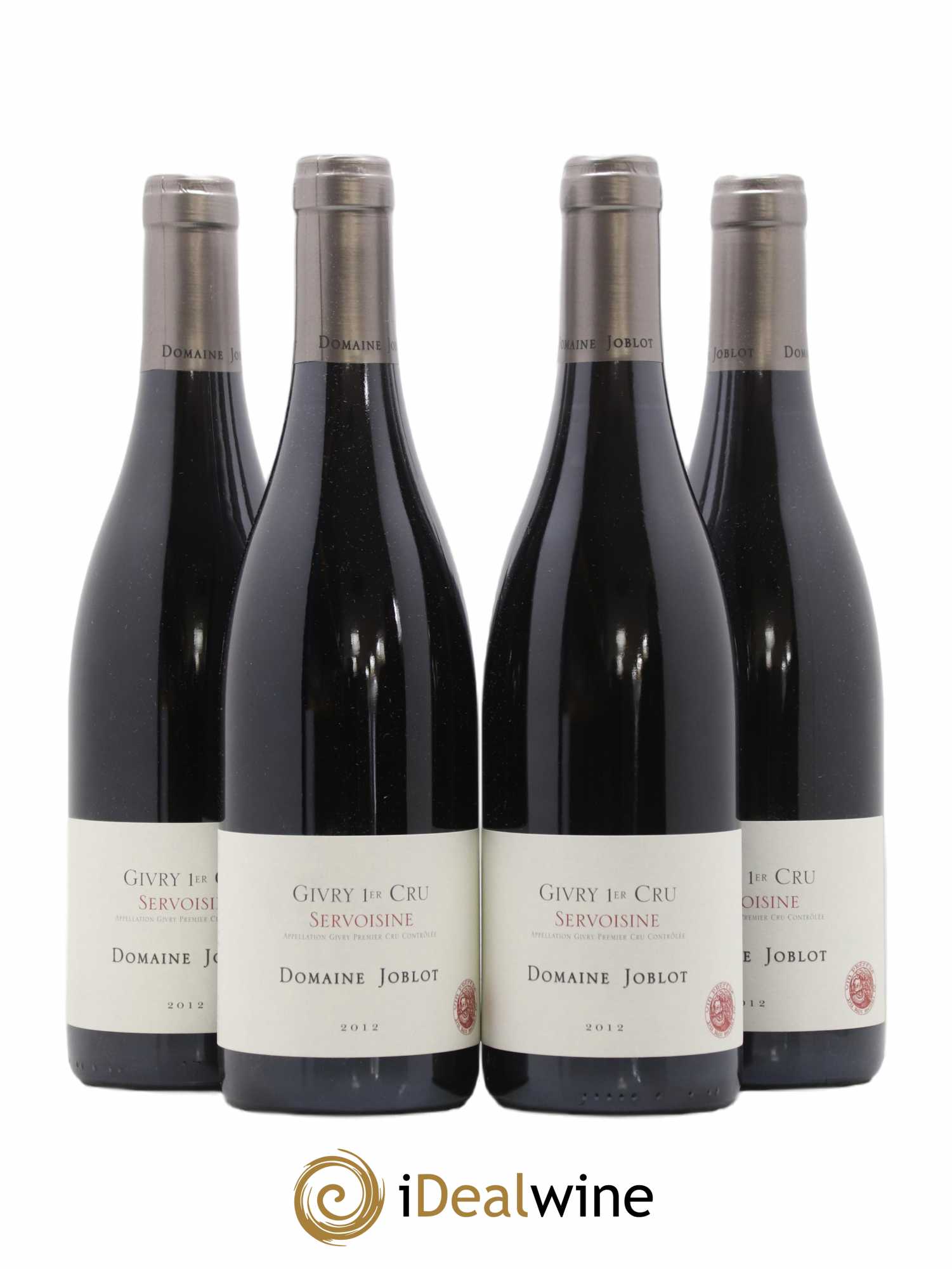 Givry 1er Cru Servoisine Joblot (Domaine) 2012 - Lot de 4 bouteilles - 0