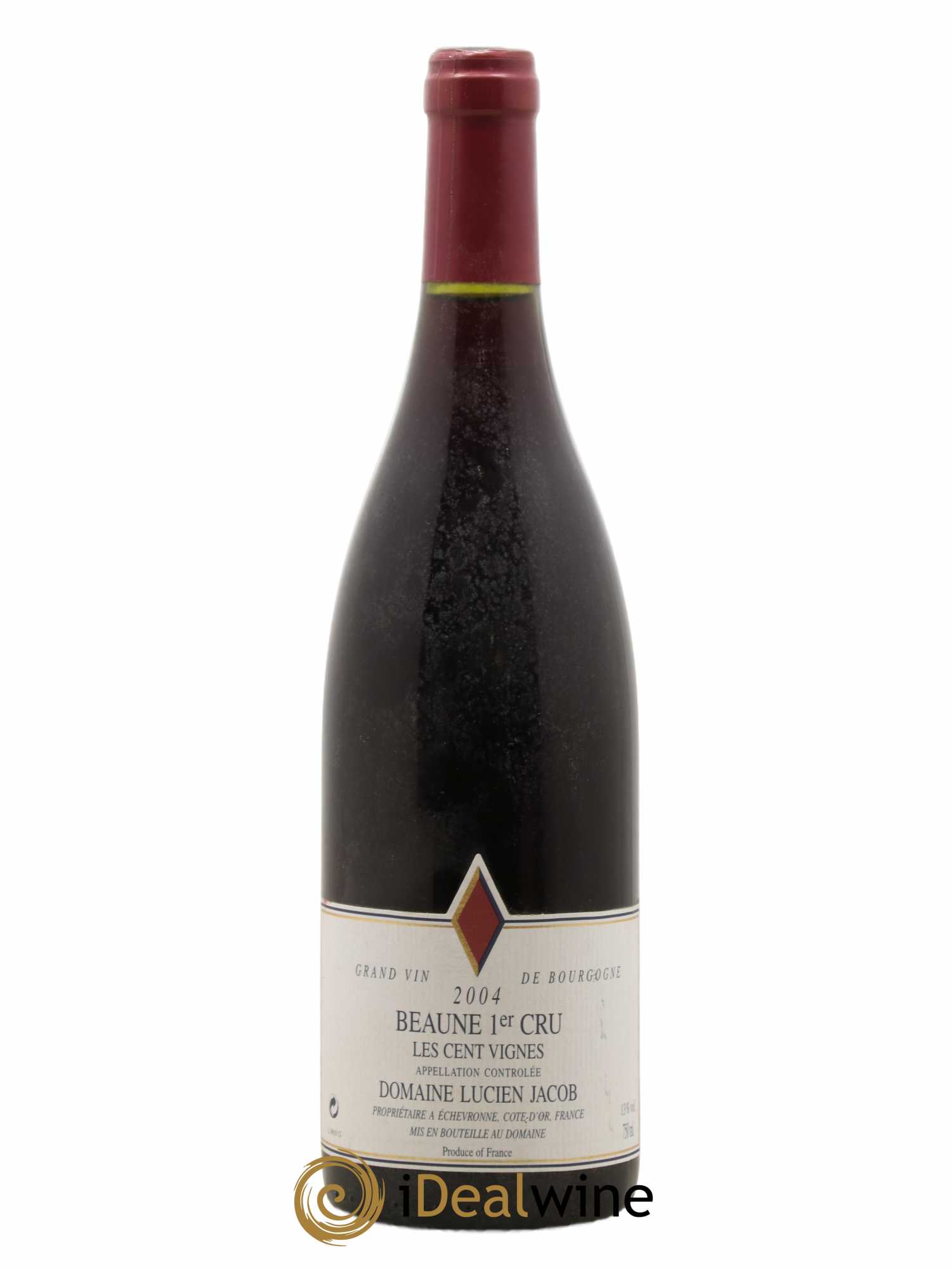 Beaune 1er Cru Les Cent Vignes Lucien Jacob 2004 - Posten von 1 Flasche - 0